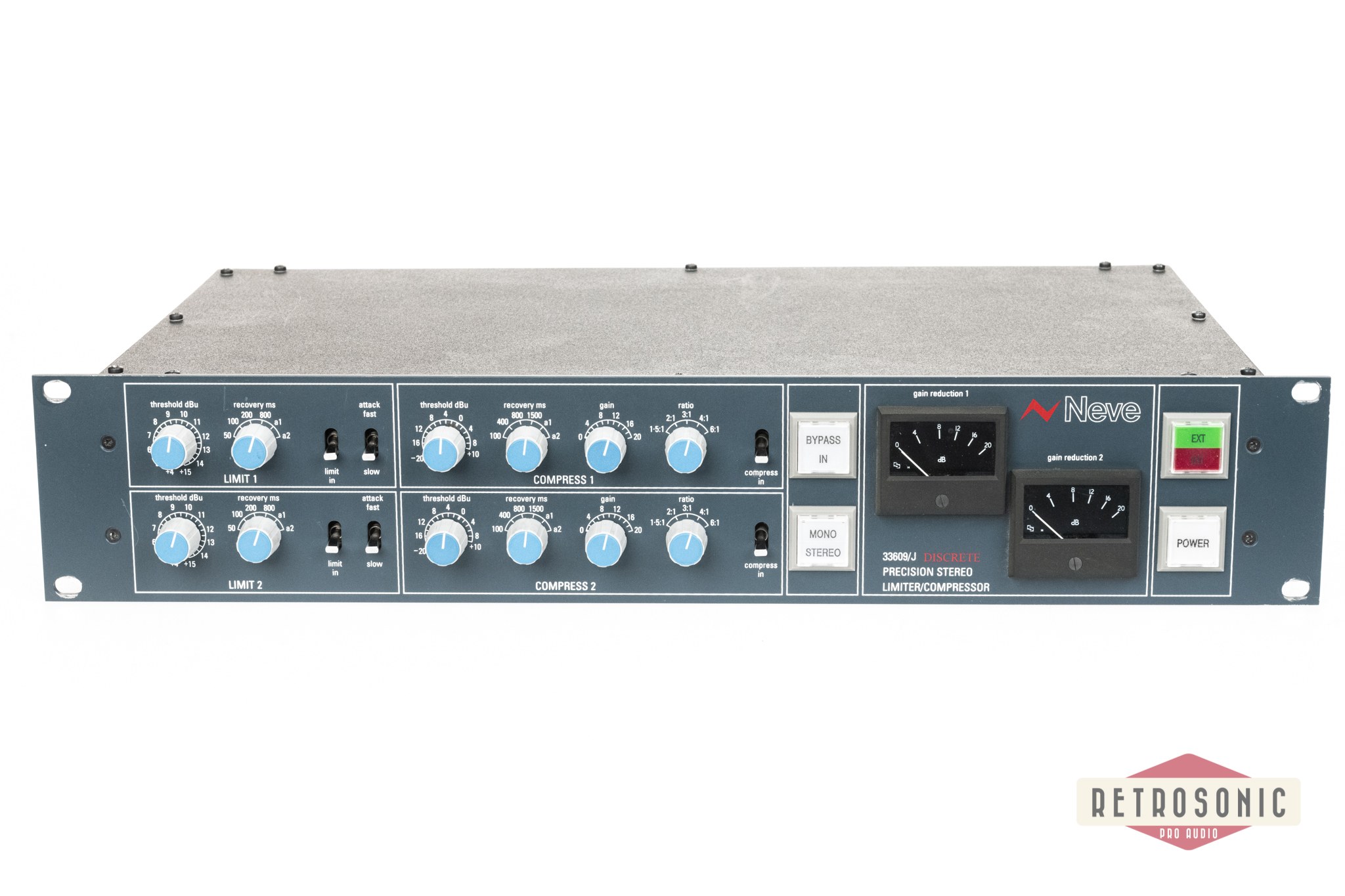 Neve 33609/JD Japan Stereo Limiter Compressor