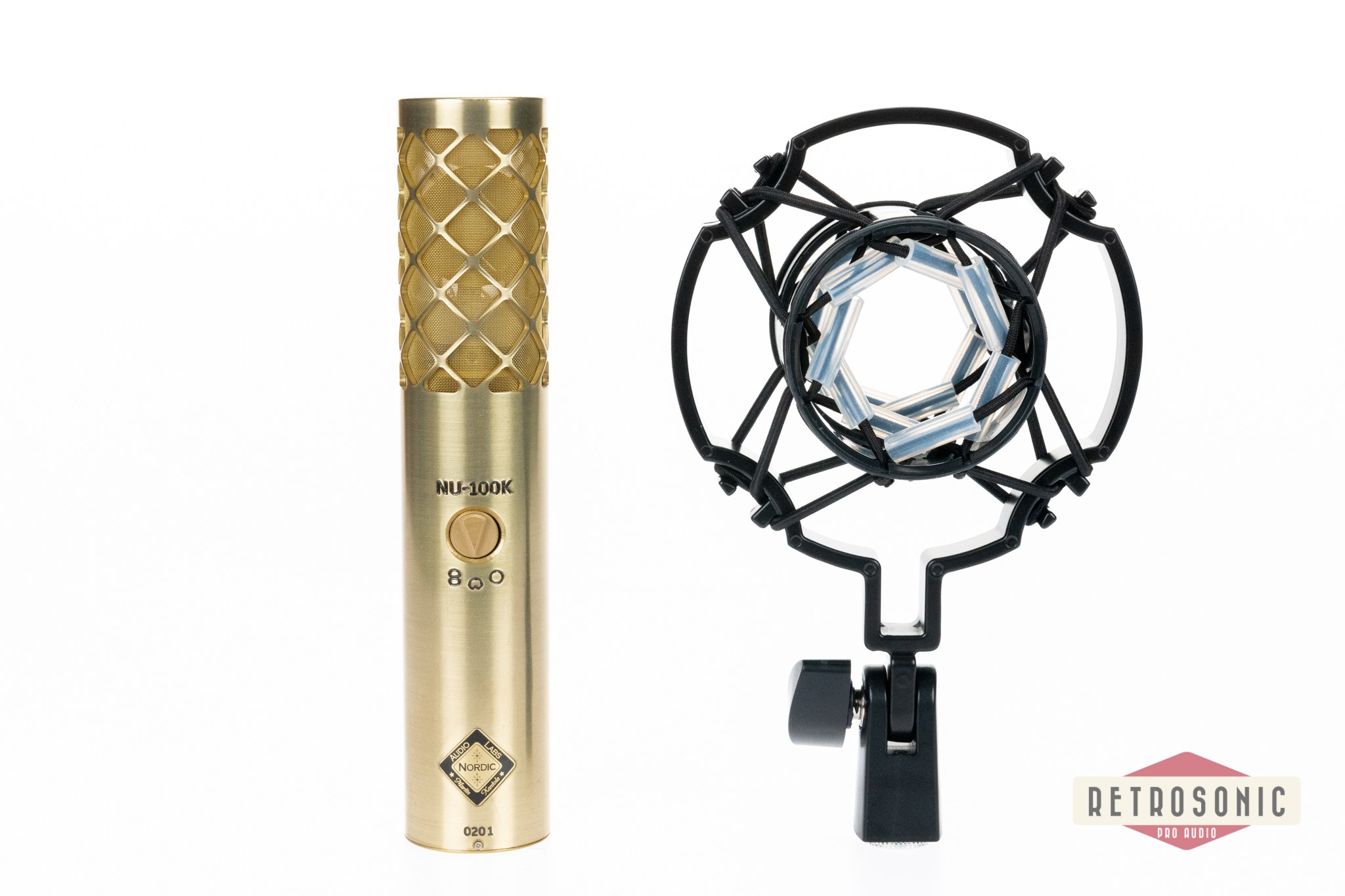 Nordic Audio Labs NU-100-K Gold Condenser Microphone