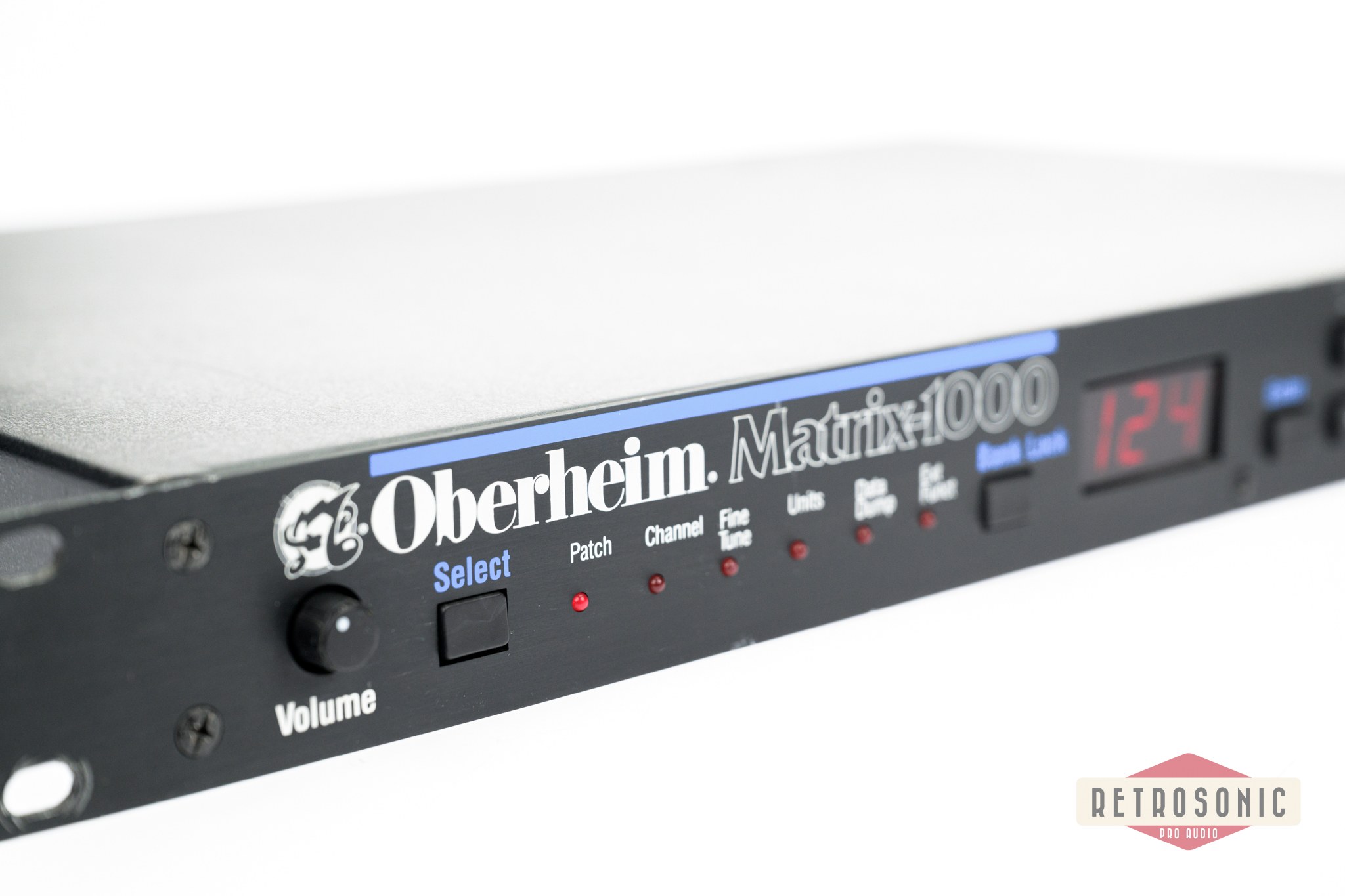 Oberheim Matrix 1000 Rackmount 6-Voice Synthesizer 1987 - Black