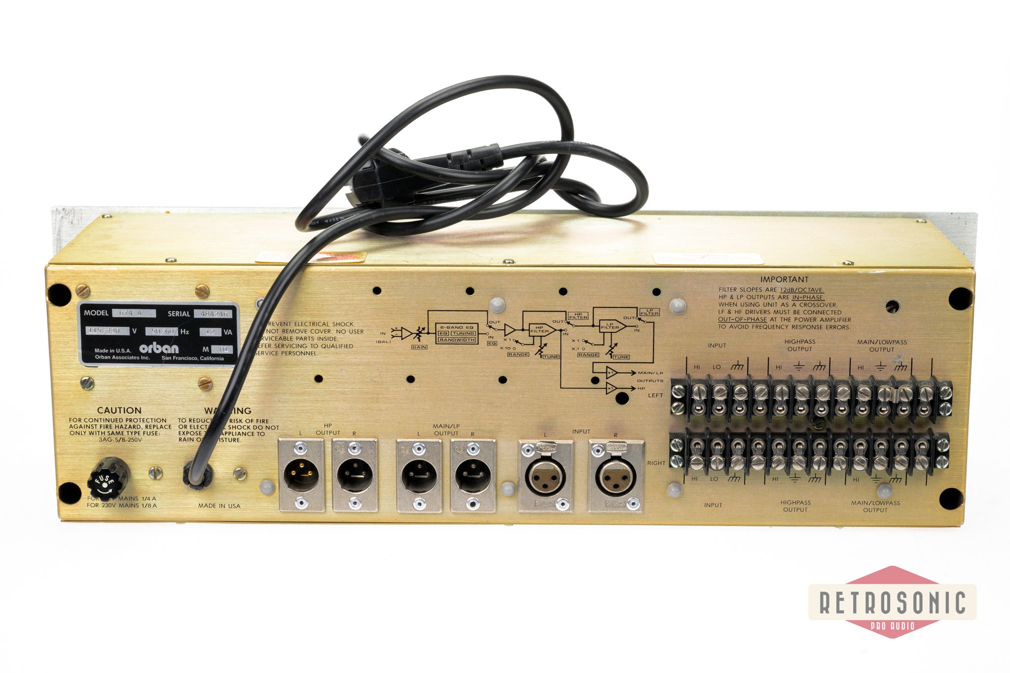 Orban Stereo Equalizer Model 674A
