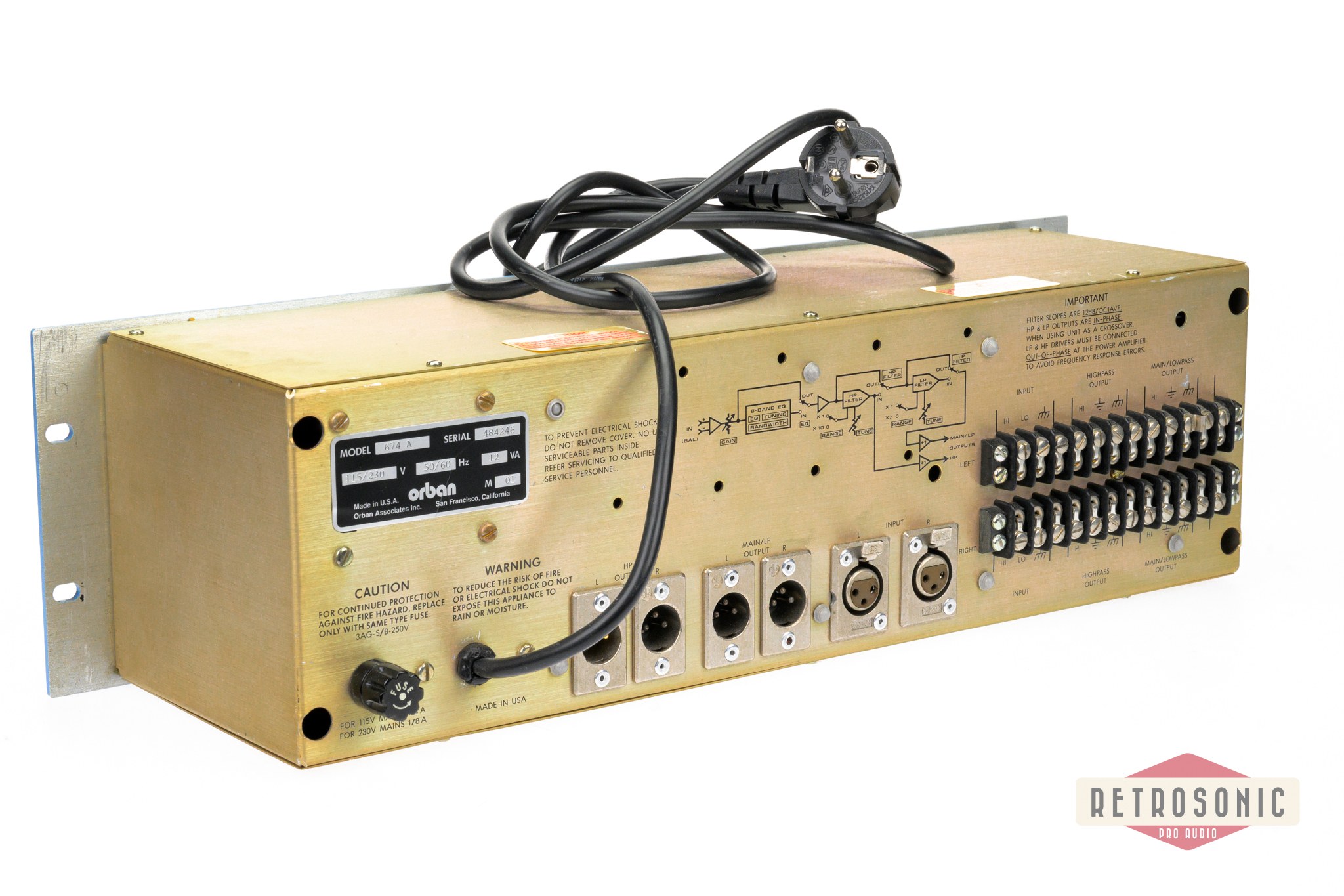 Orban Stereo Equalizer Model 674A