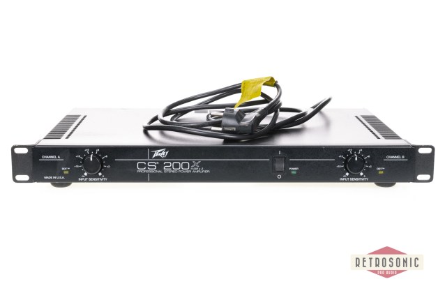 retrosonic - Peavey CS 200x Professional 2x110W Amplifier