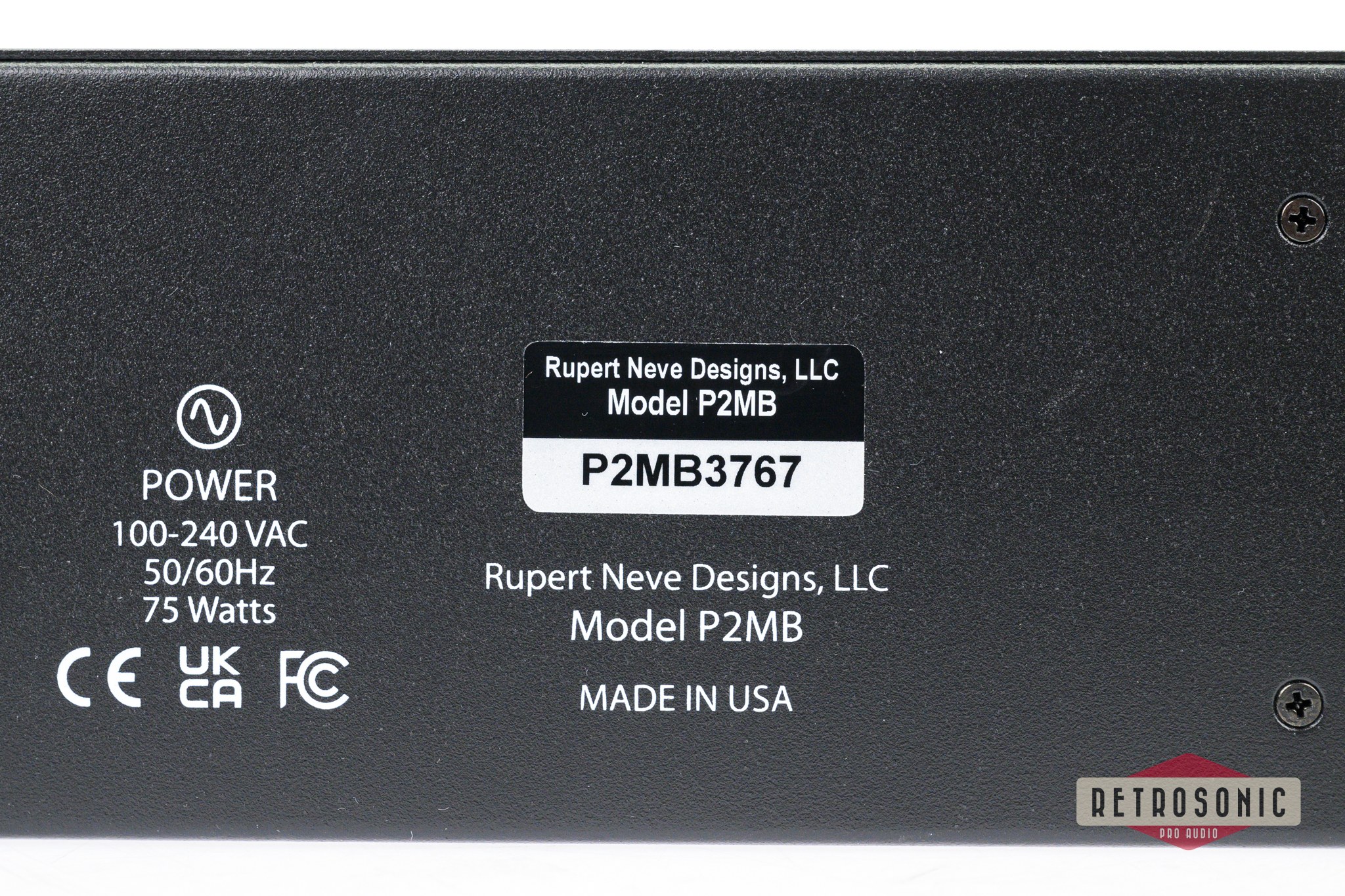 Portico II Master Buss Processor Black
