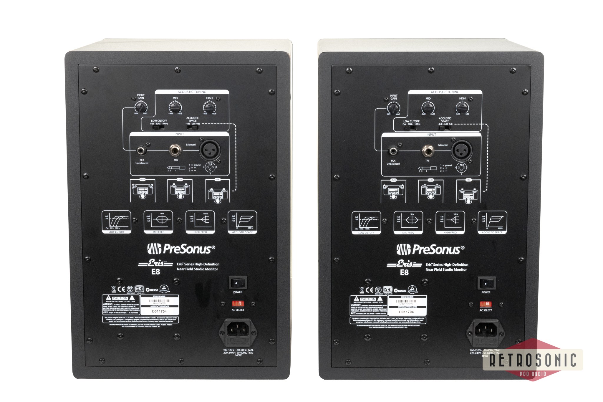 Presonus Eris E8 2-Way Active pair