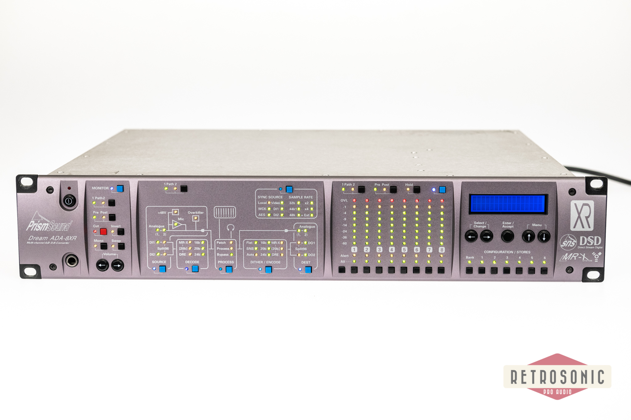 Prism ADA-8XR (+FW,-HD-, and AES-option)