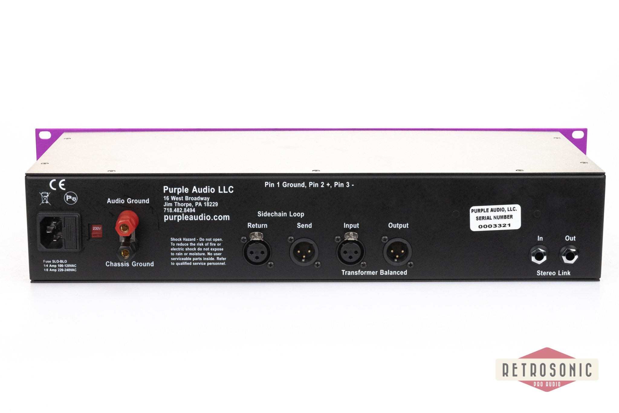 Purple Audio MC77 Limiting Amplifier