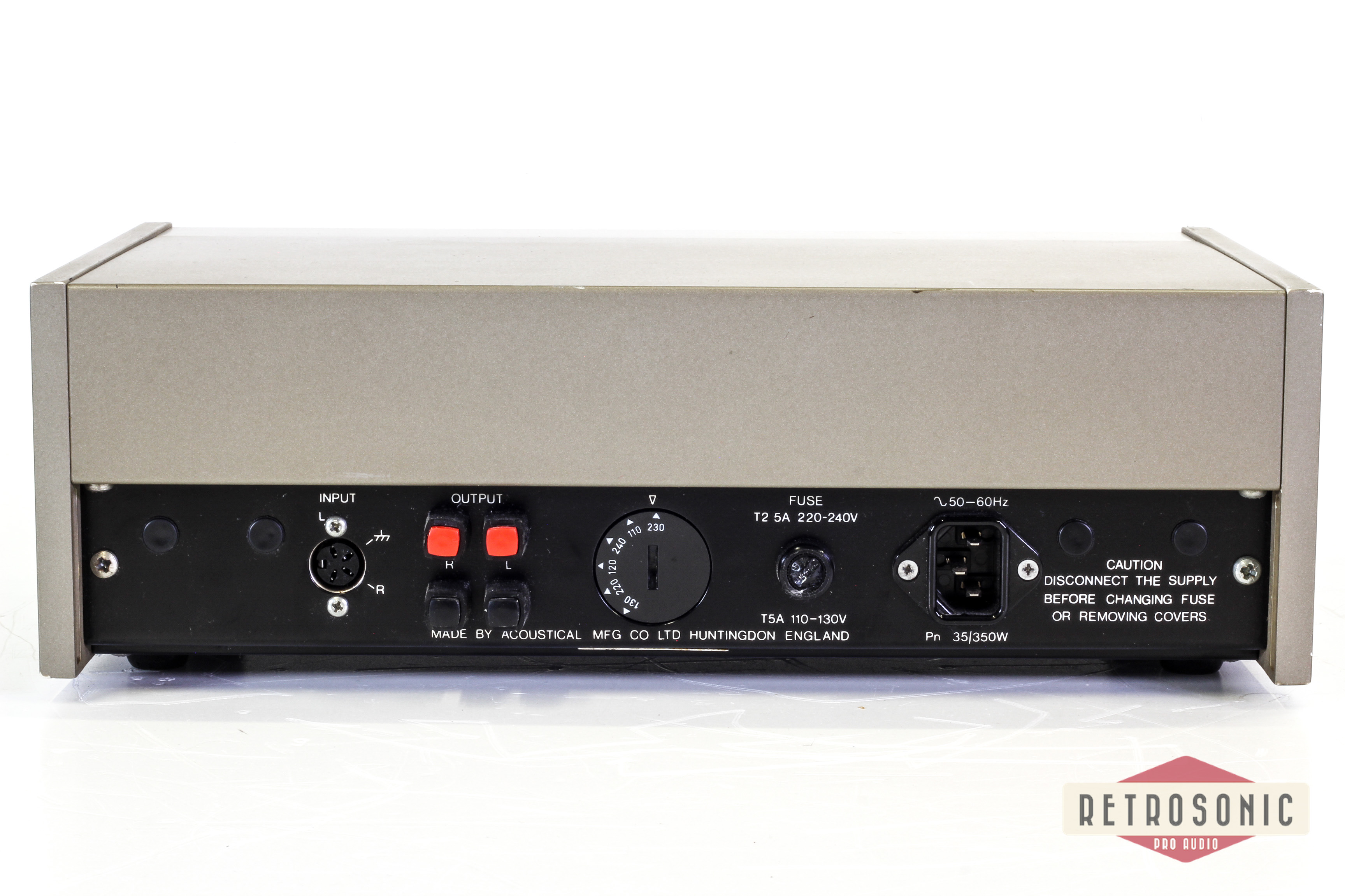 Quad Model 405 Power Amplifier 2x100W/8ohm