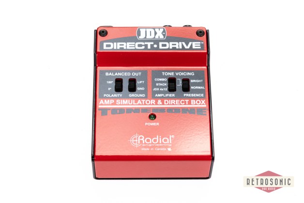 Radial JDX Direct Drive Guitar Amp Simulator