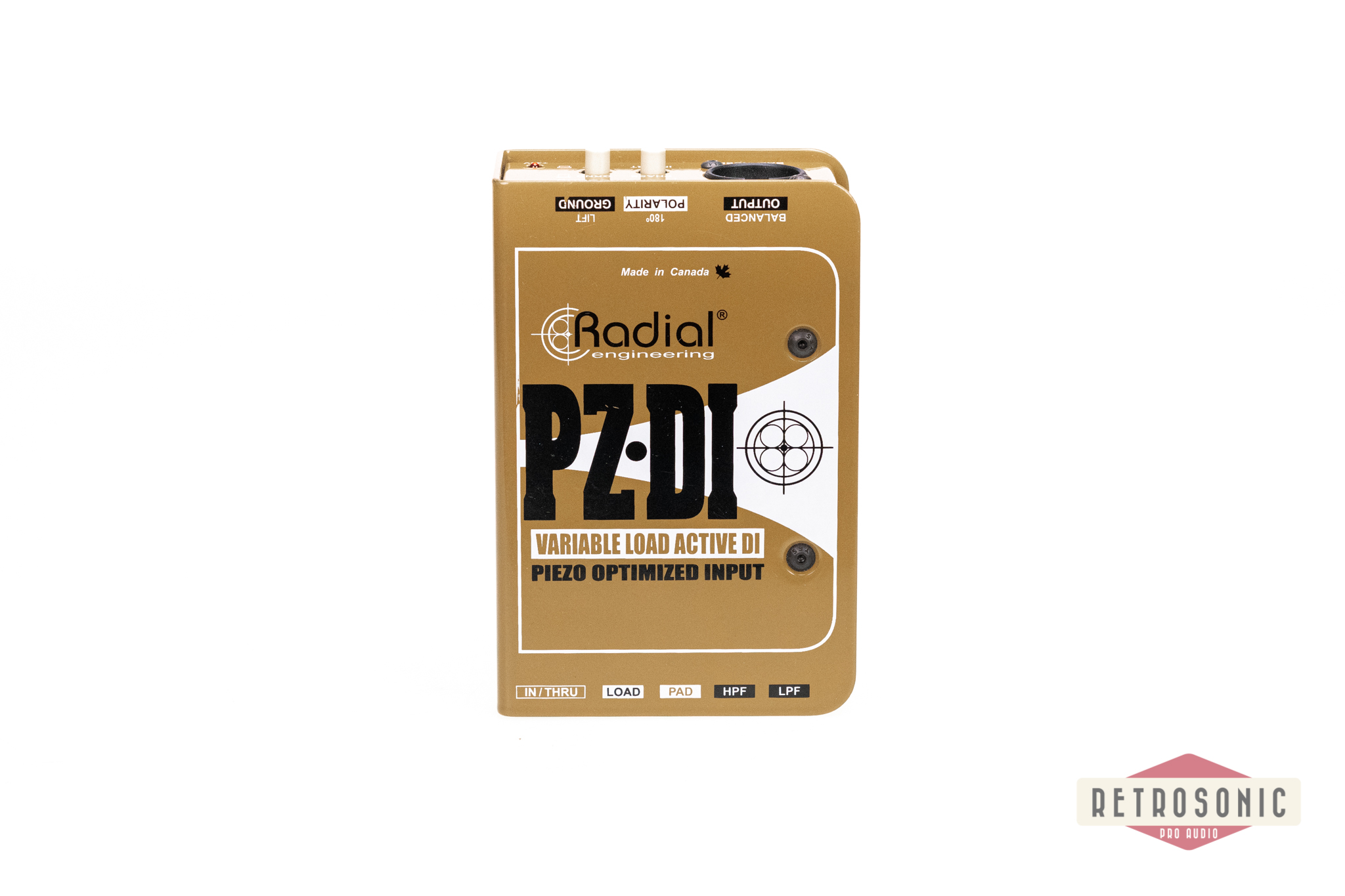 Radial PZ-DI Orchestral Acoustic Direct Box