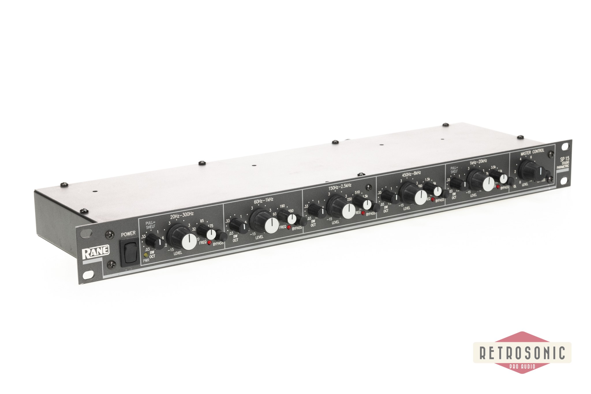 Rane SP15 Studio Parametric Equalizer/Notch Filter