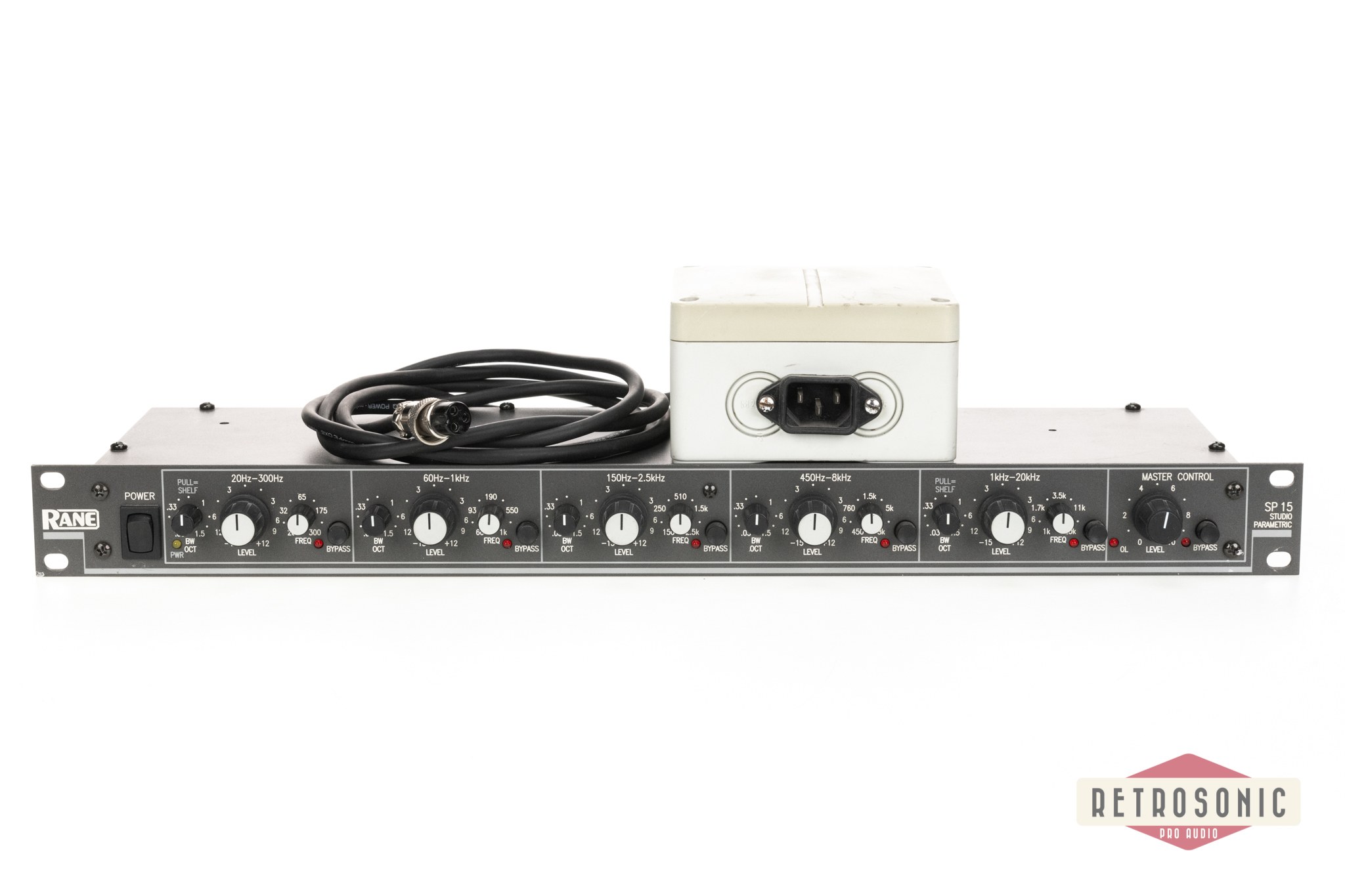 Rane SP15 Studio Parametric Equalizer/Notch Filter
