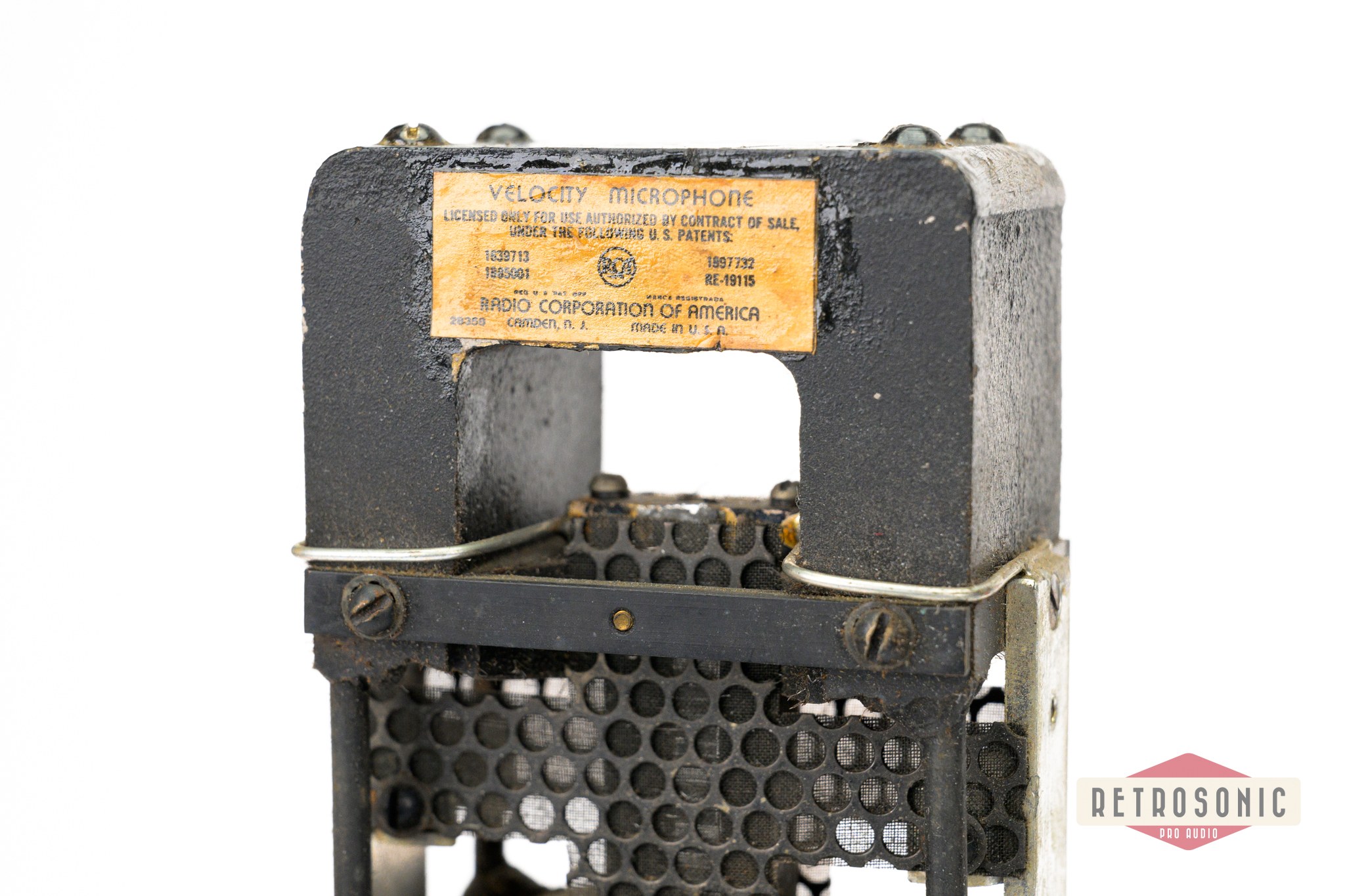 RCA 44 BX Vintage Ribbon Mic early1950´s (M-4017D)
