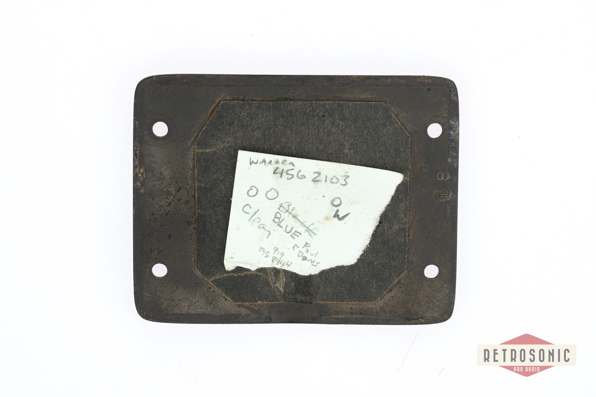 RCA Type Photophone PB 144, MI-3015-B Vintage Ribbon Mic year 1936