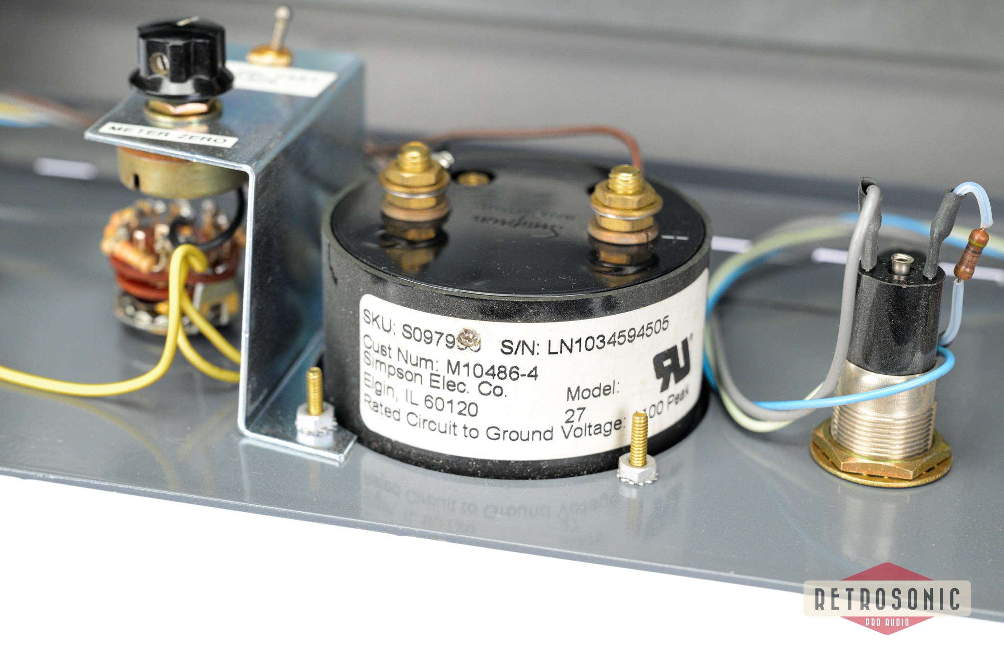 Retro Instruments STA-Level Tube Compressor with 6386 Tube Circuit