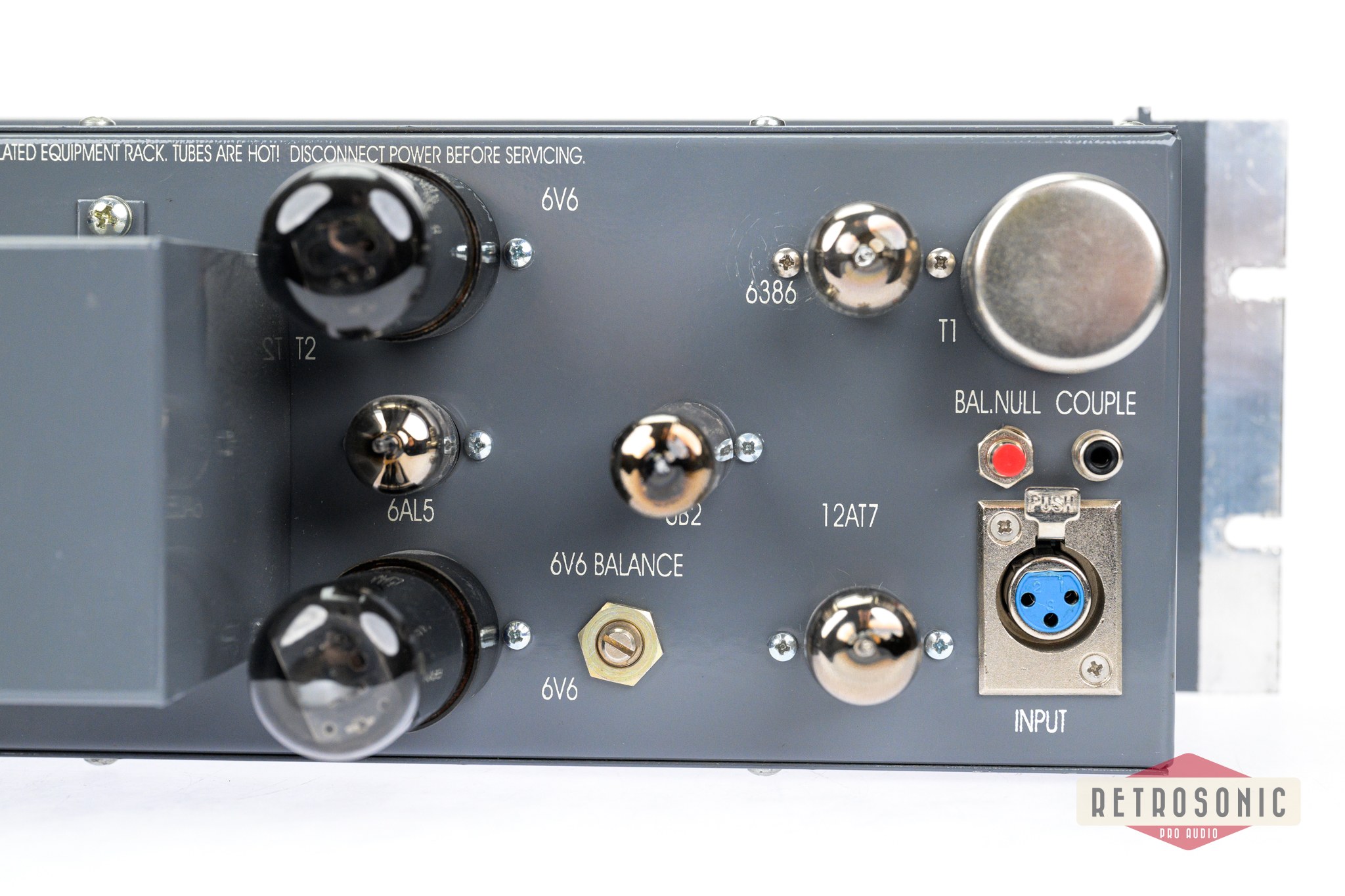 Retro Instruments STA-Level Tube Compressor with 6386 Tube Circuit