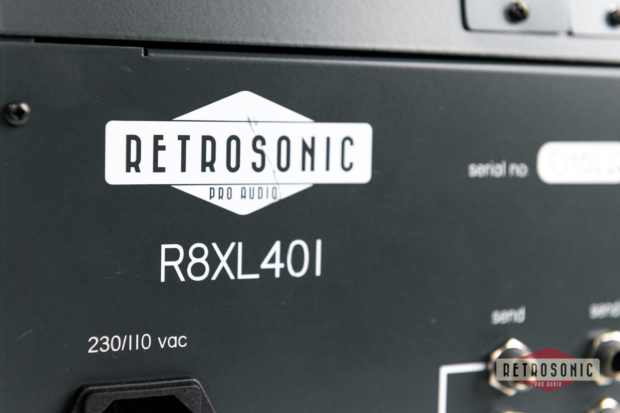 Retrosonic Pro Audio R8XL401 Original Midas XL4 8-ch Mic Pre EQ