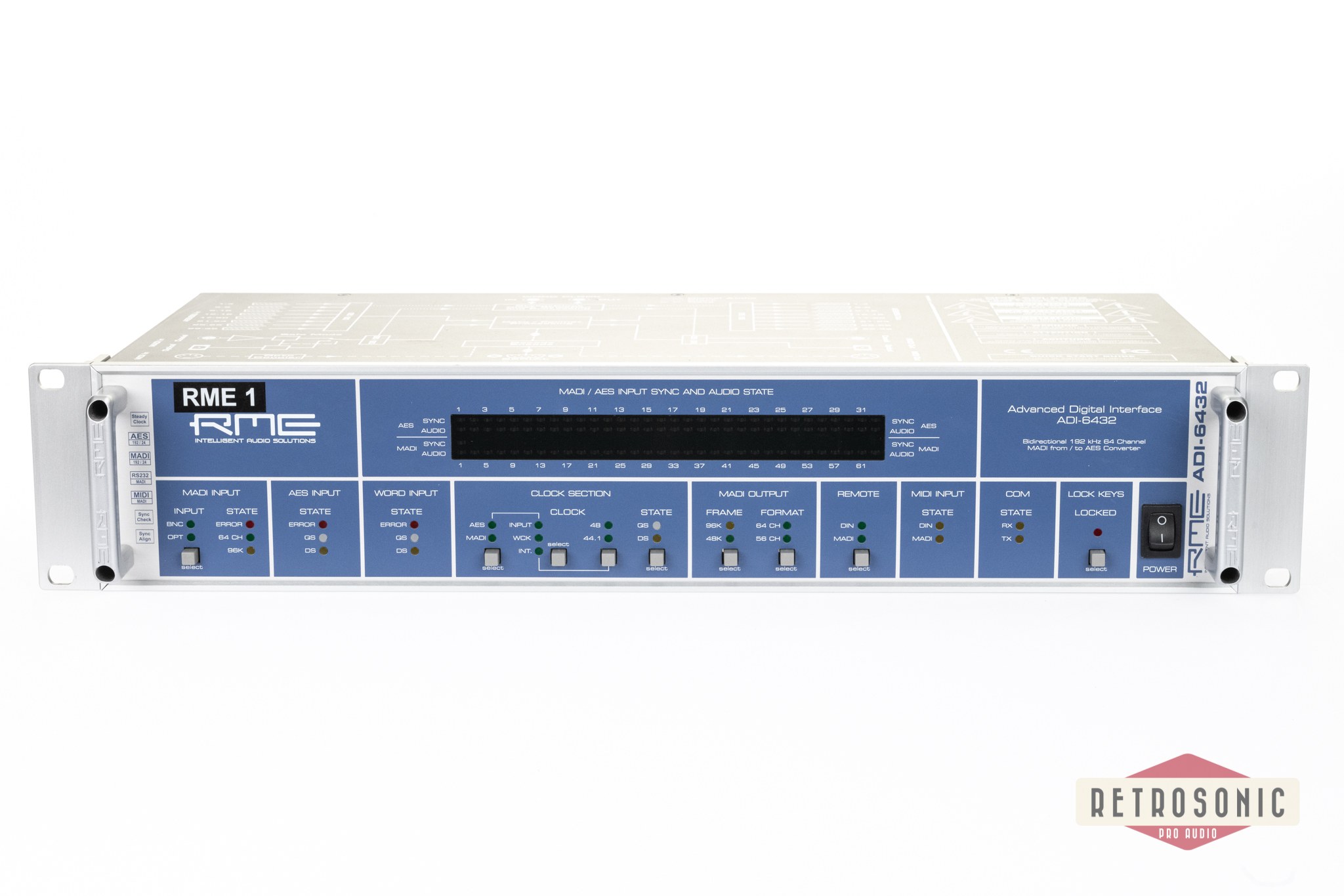 RME ADI 6432 Bidirectional MADI / AES Digital Format Converter #3