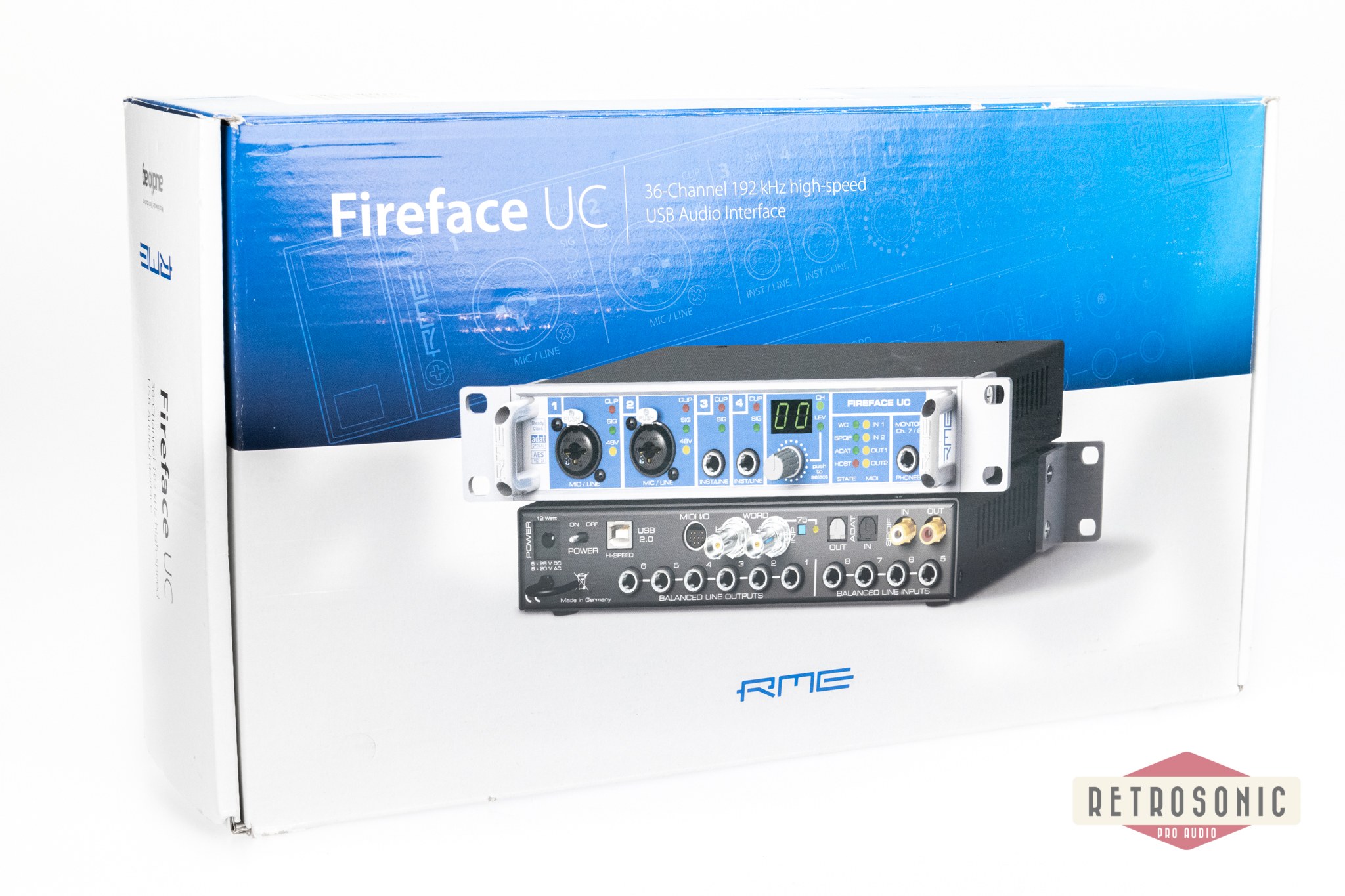 RME Fireface UC 18/18 I/O USB 2.0 Interface