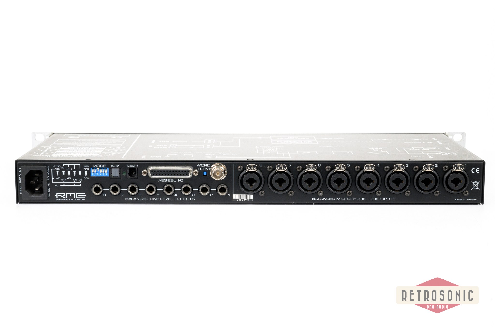 RME Octamic II 8-Channel Mic Preamp