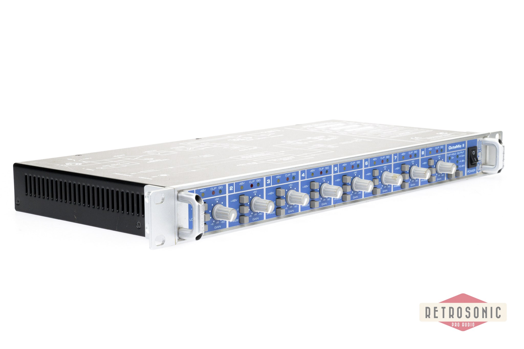 RME Octamic II 8-Channel Mic Preamp