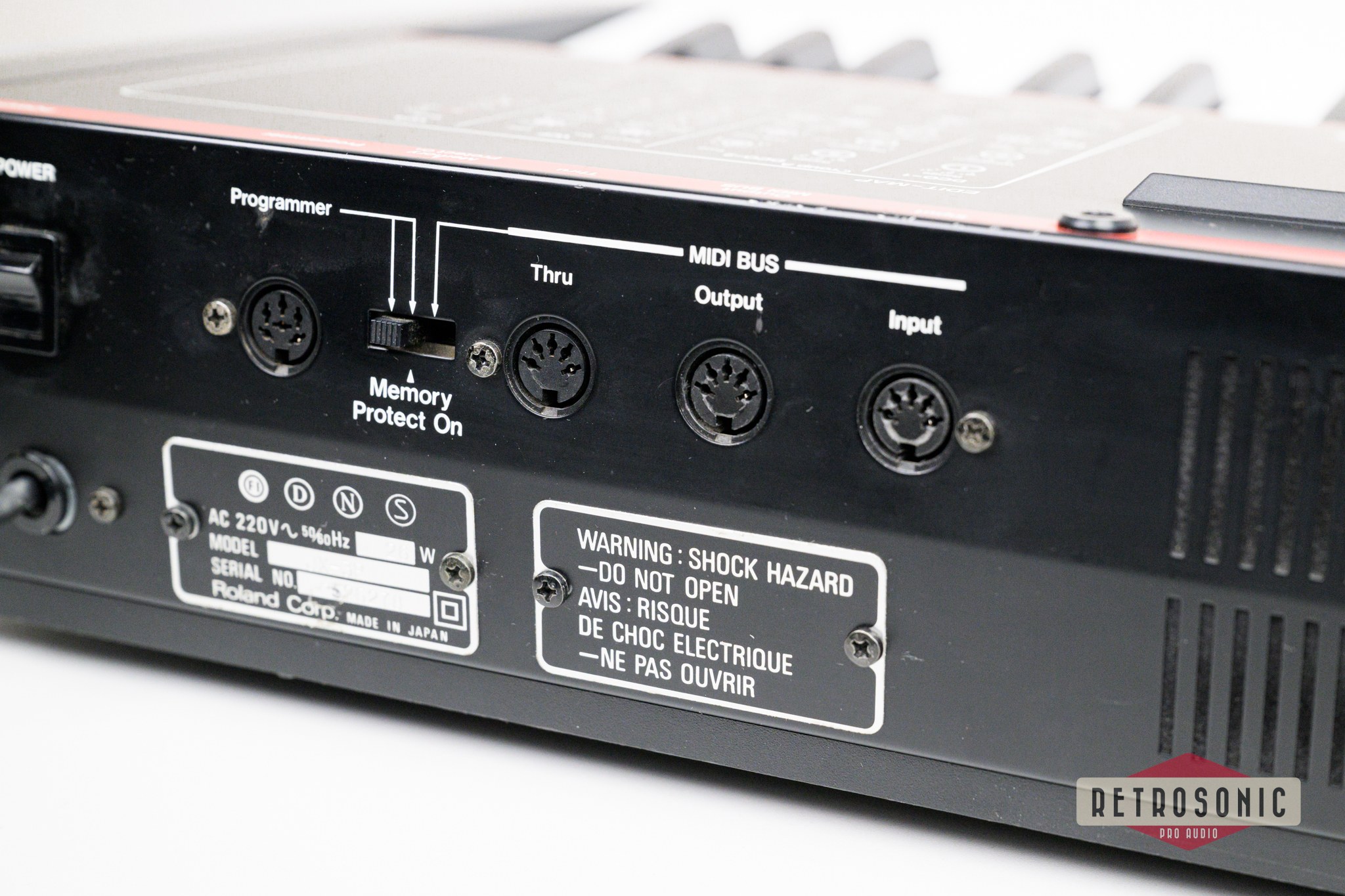Roland JX-3P 61-Key Programmable Preset Polyphonic Synthesizer