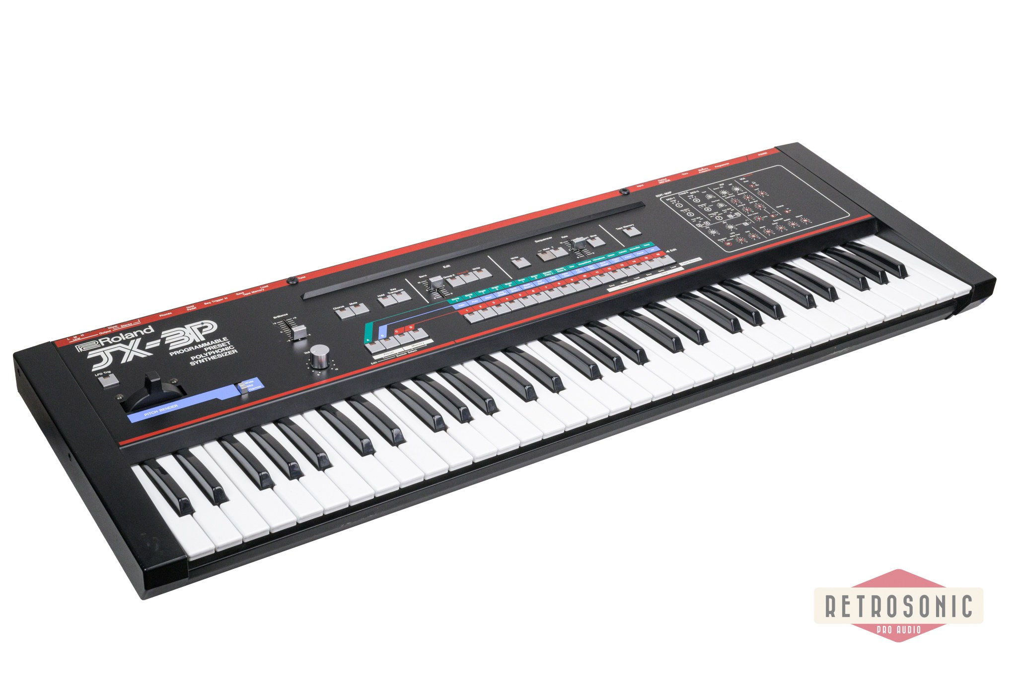 Roland JX-3P 61-Key Programmable Preset Polyphonic Synthesizer