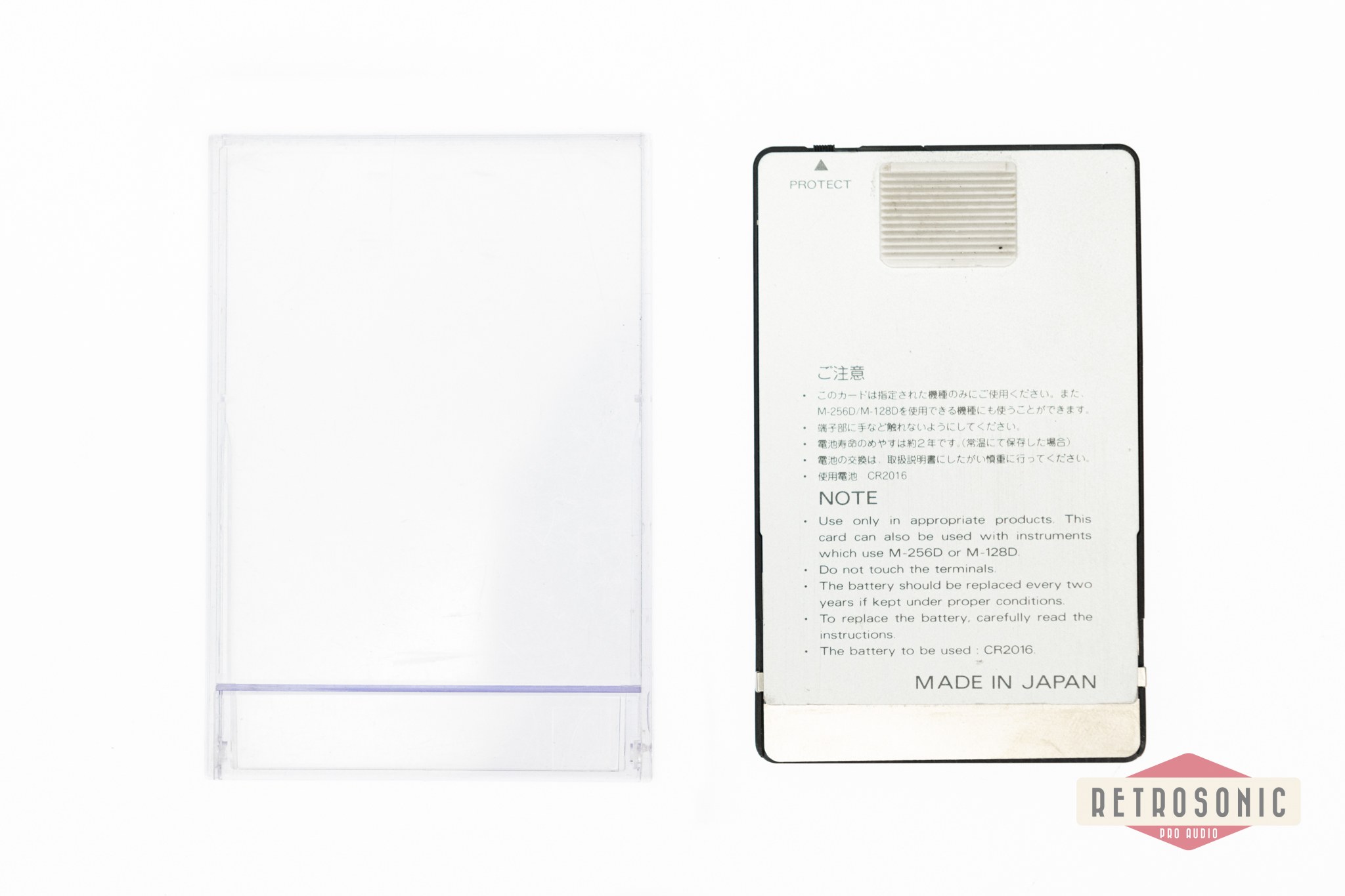 Roland M-256E Memory Card