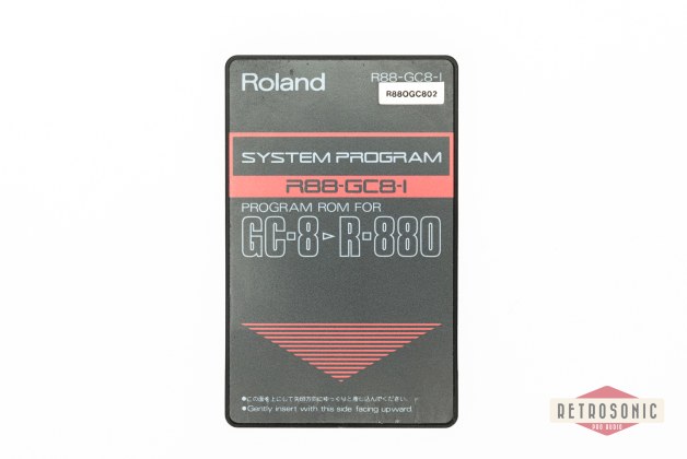 Roland R88-GC8-1 / R880GC802 System Program ROM for R-880