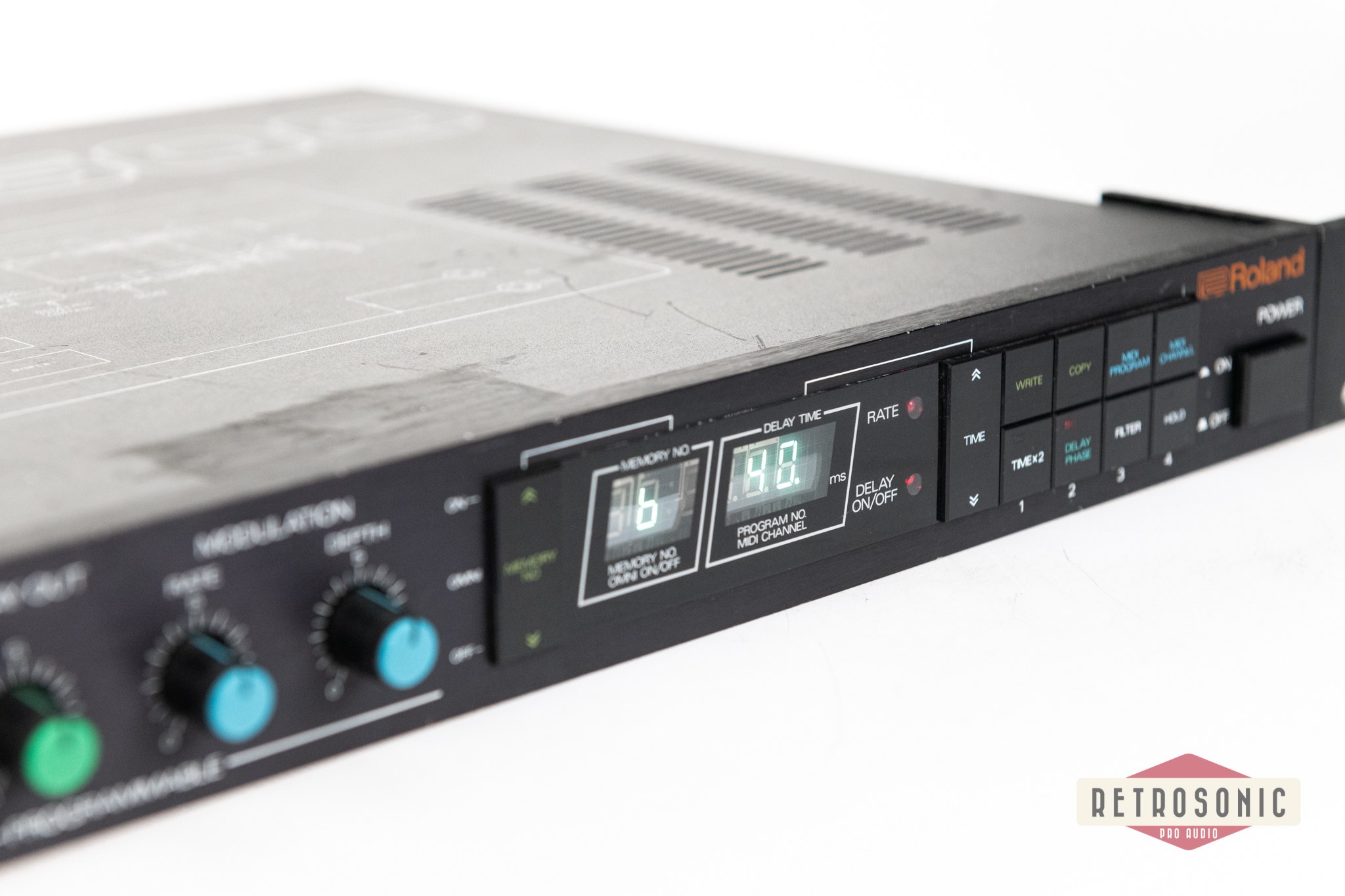 USED Roland SDE-2500 Digital Delay Rack Effect Vintage from Japan U150  180702 | eBay