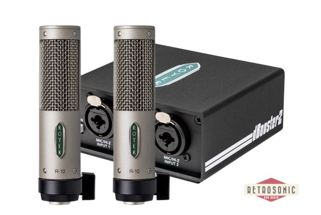 Royer R-10 & DB22 bundle. Matched pair.