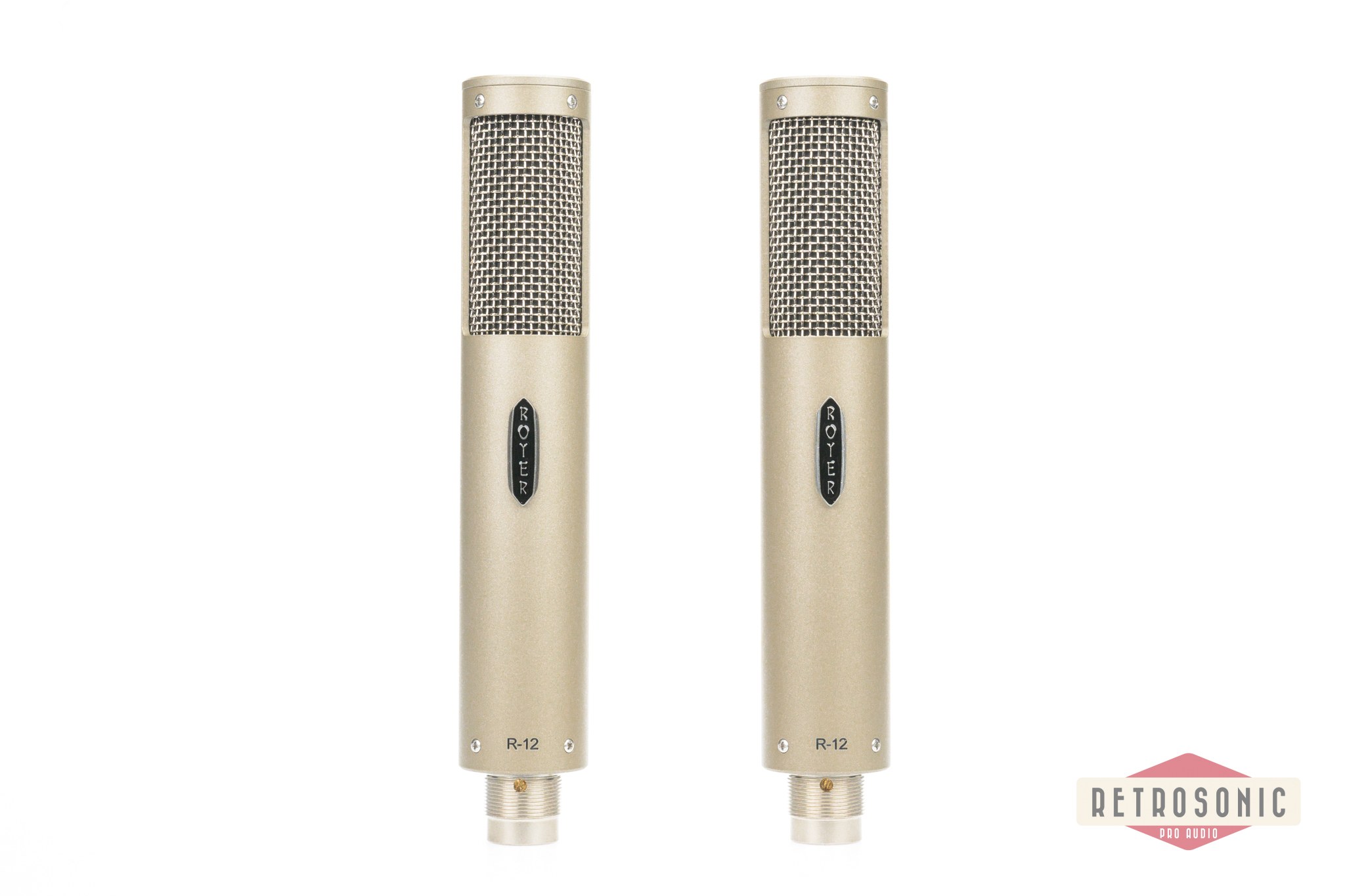 Royer R-12 Active Ribbon Microphone Matched Pair