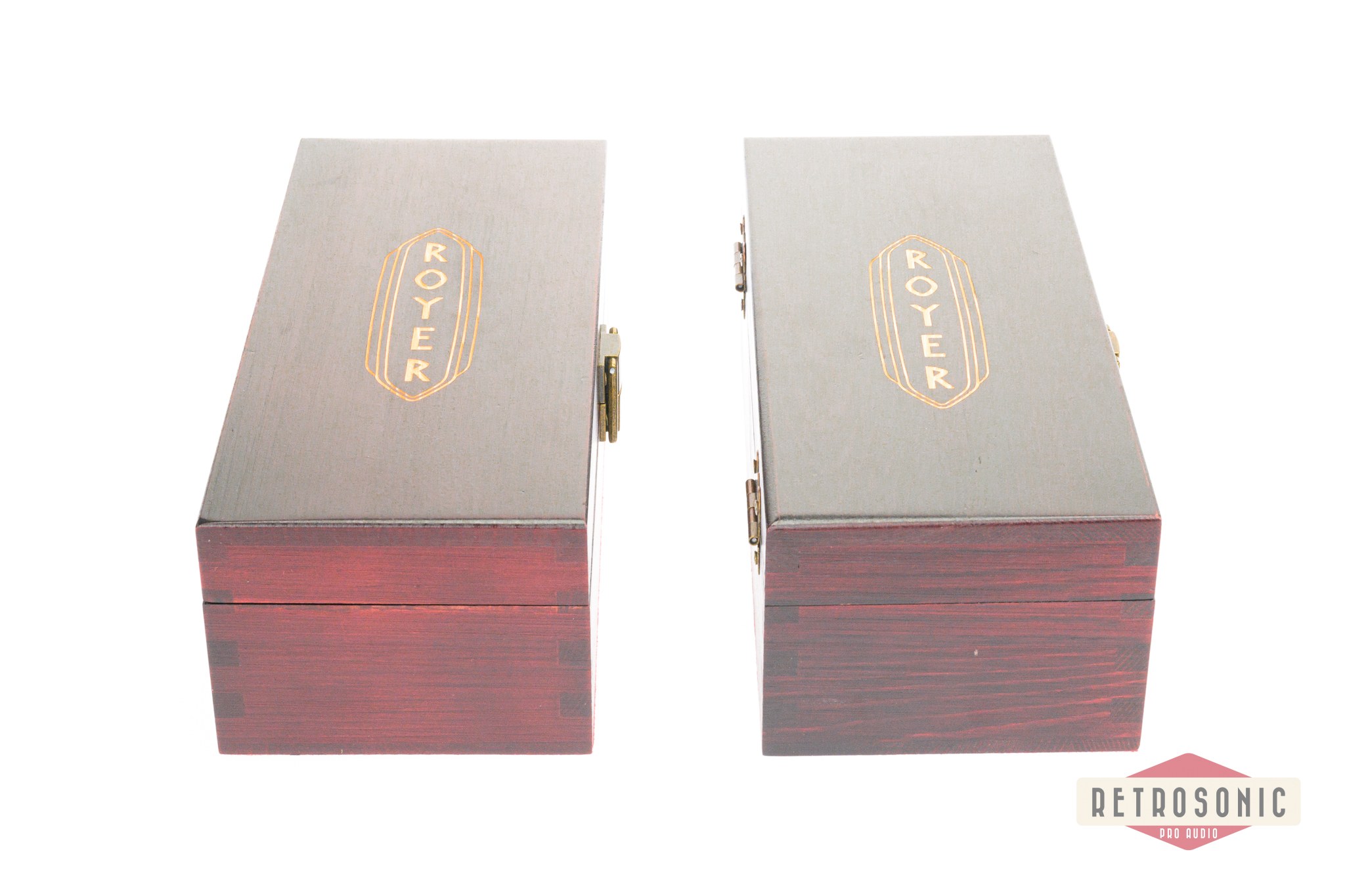 Royer R-121 Matched Pair with 2 x RSM- SS1 Sling Shock Mounts