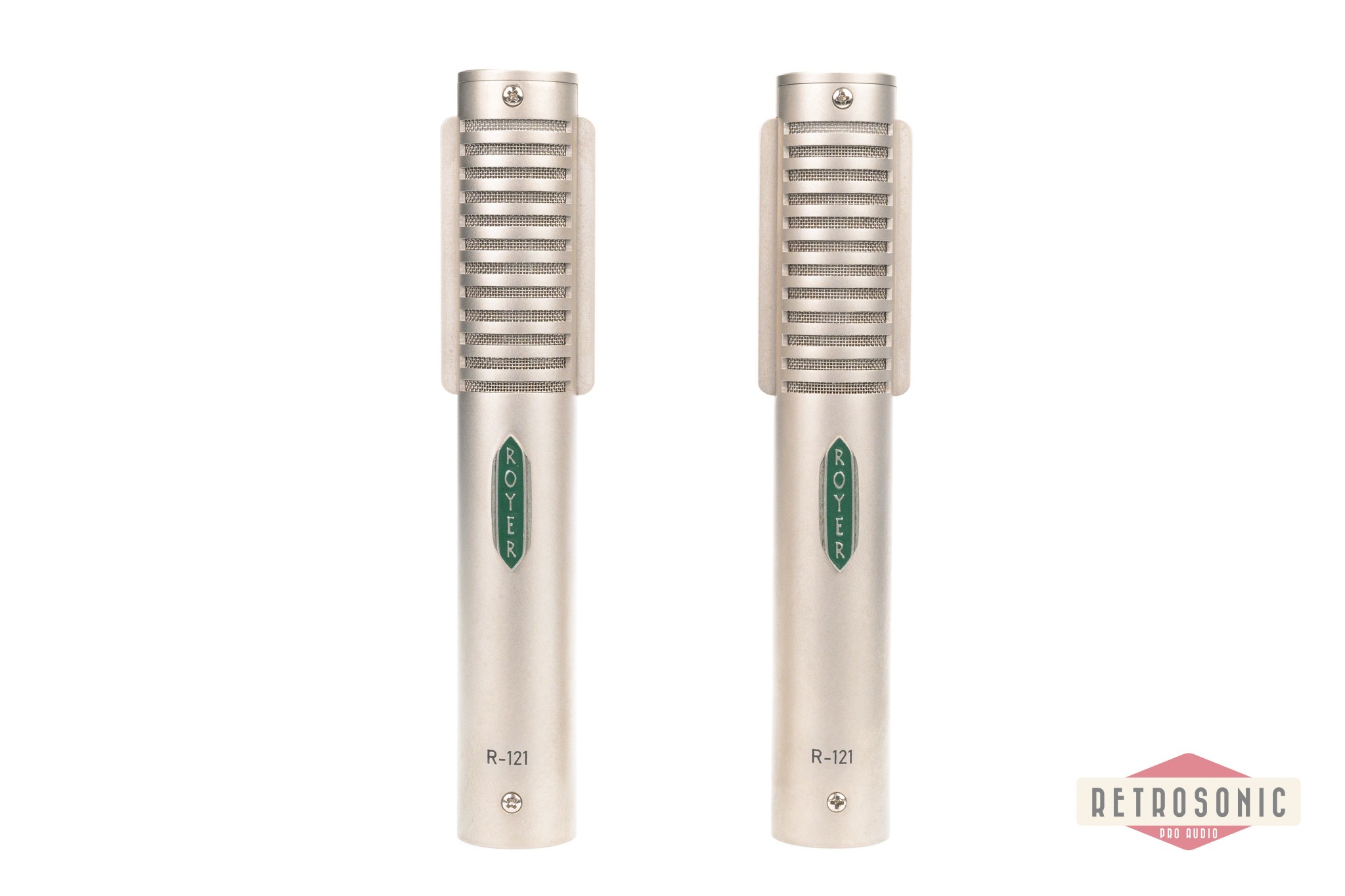 Royer R-121 Matched Pair with 2 x RSM- SS1 Sling Shock Mounts