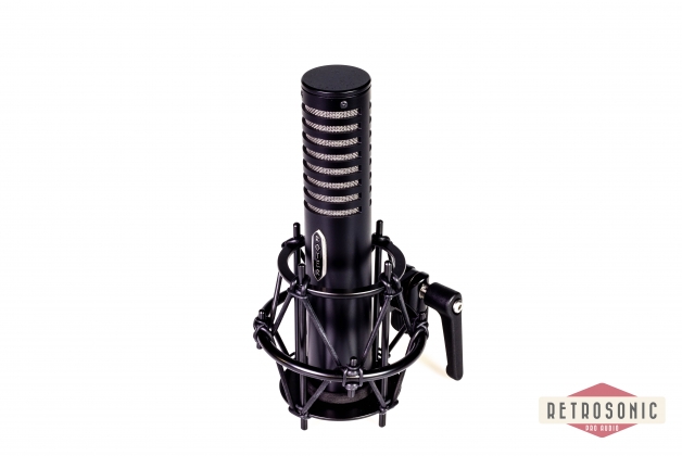 retrosonic - Royer R101 Mono Ribbon Microphone. Black.