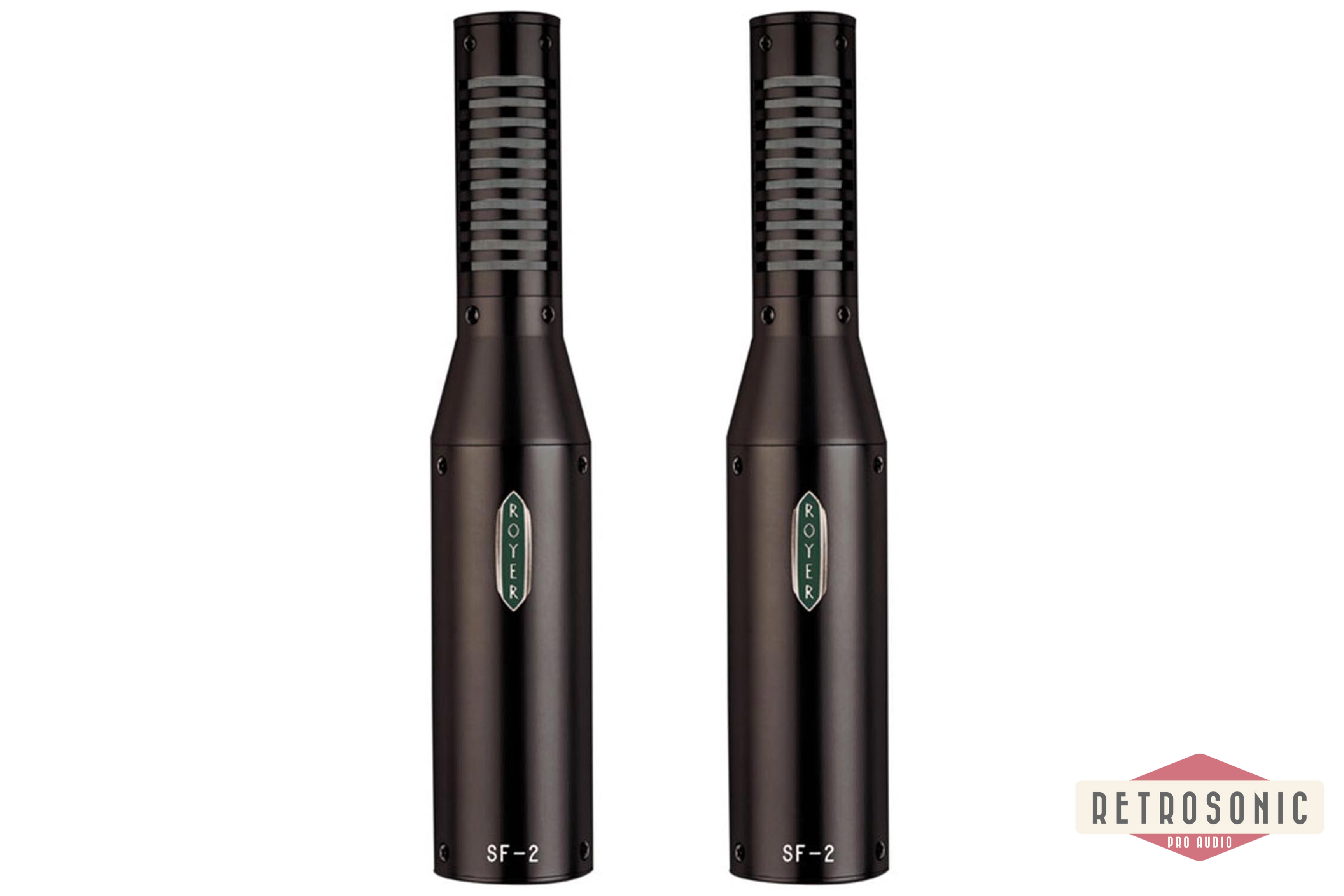 Royer SF-2 MP Active Small Ribbon. Matched Pair .