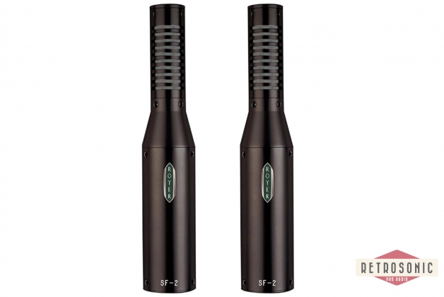 Royer SF-2 MP Active Small Ribbon. Matched Pair .