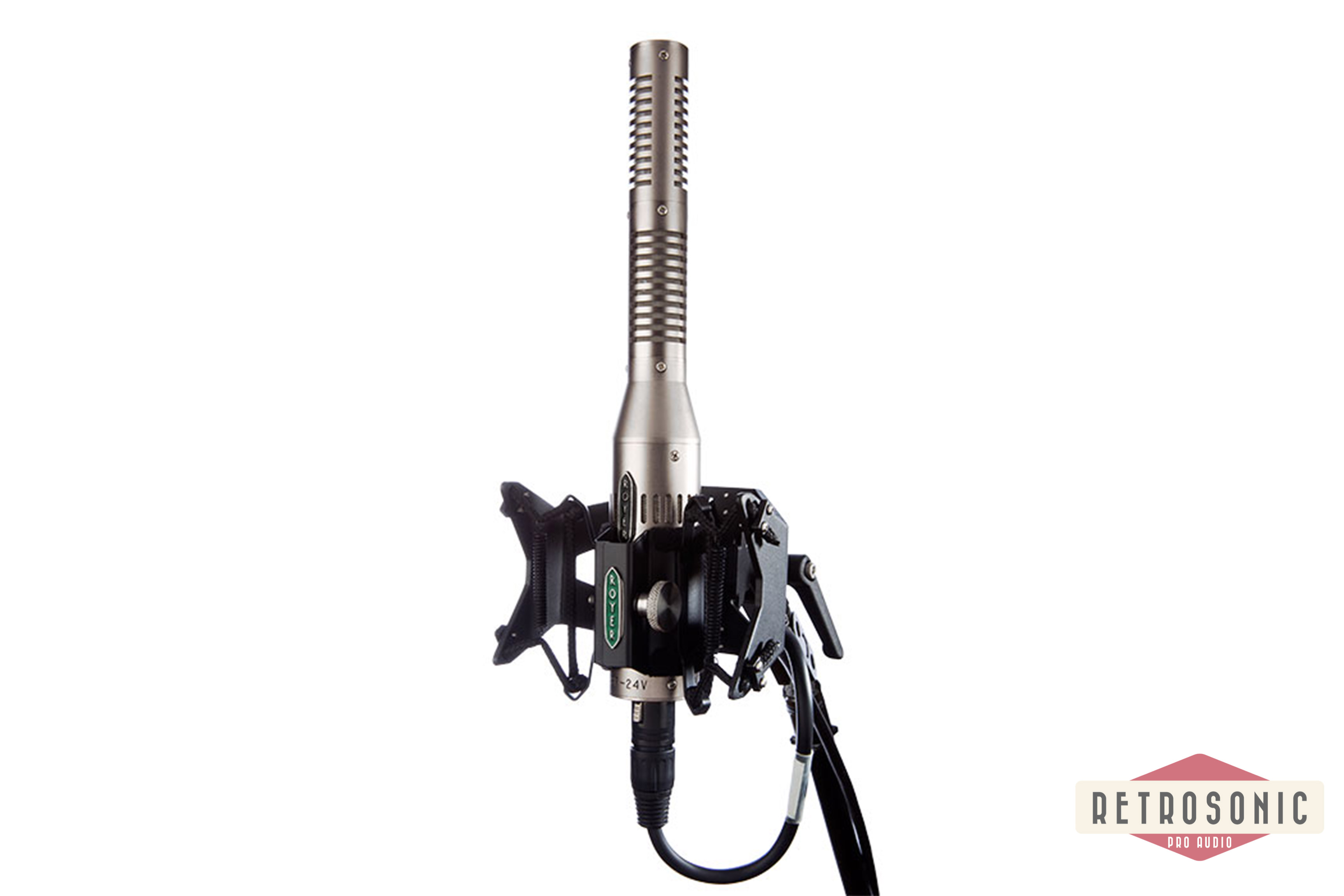 Royer SF-24V Tube Active Stereo Ribbon Mic Nickel