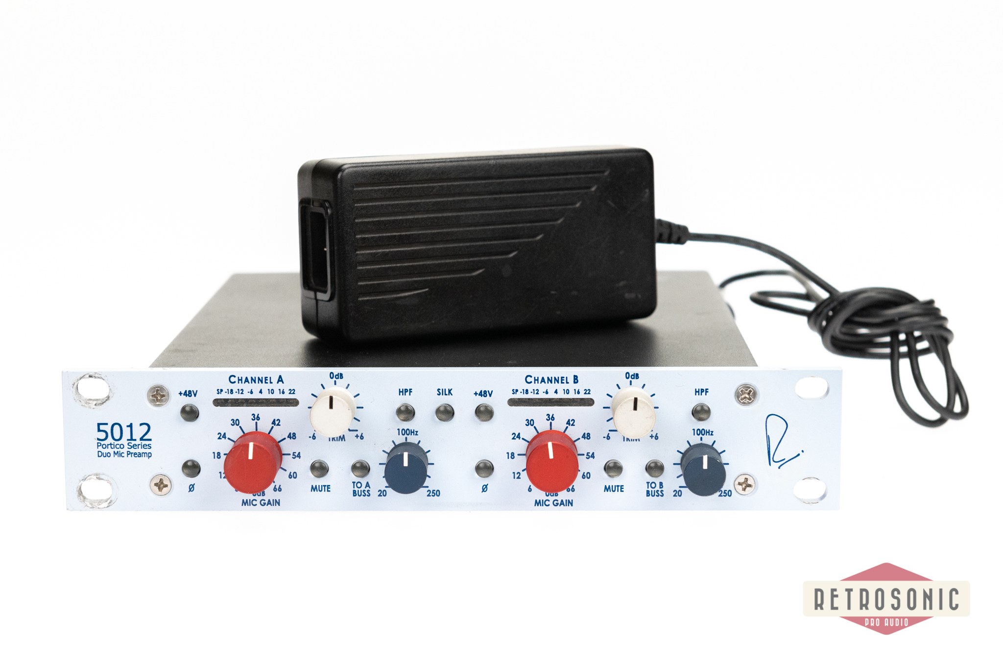 Rupert Neve Designs 5012 Dual Mic Preamp white face