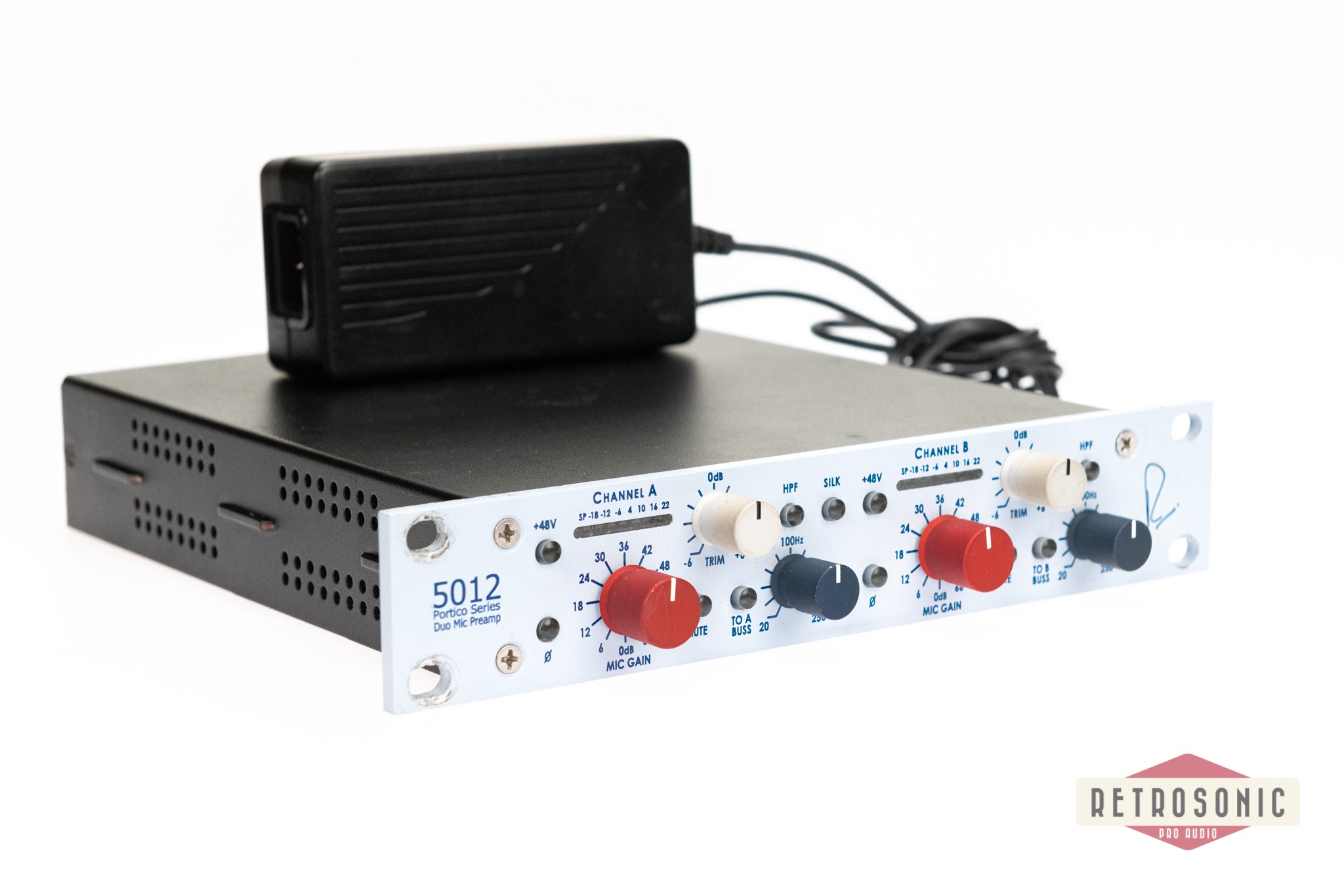 Rupert Neve Designs 5012 Dual Mic Preamp white face