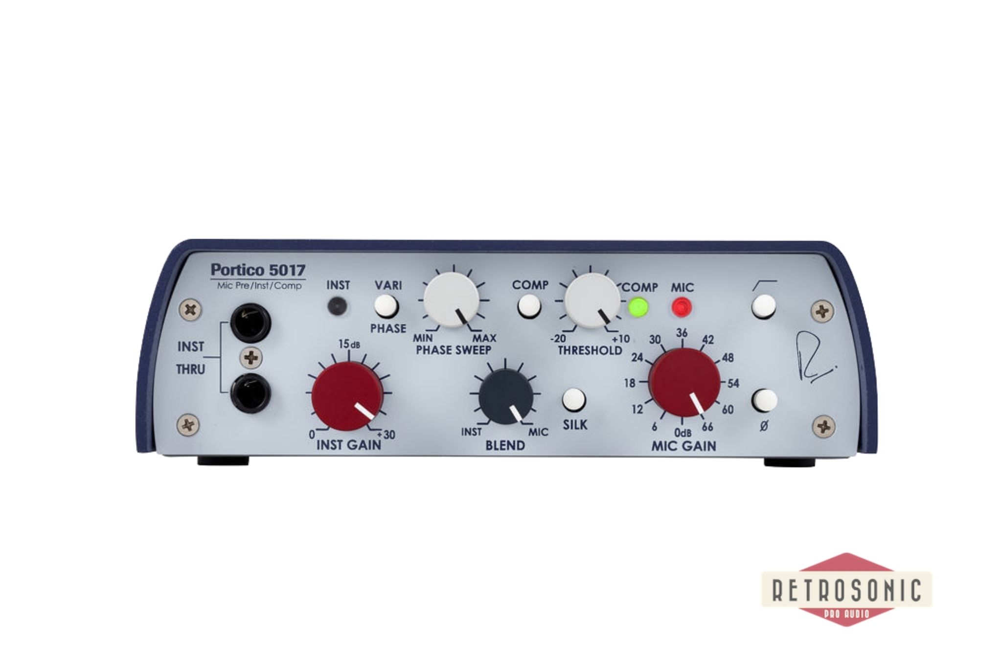 Rupert Neve Designs 5017 Mobile Pre / DI / Compressor with Vari-phase