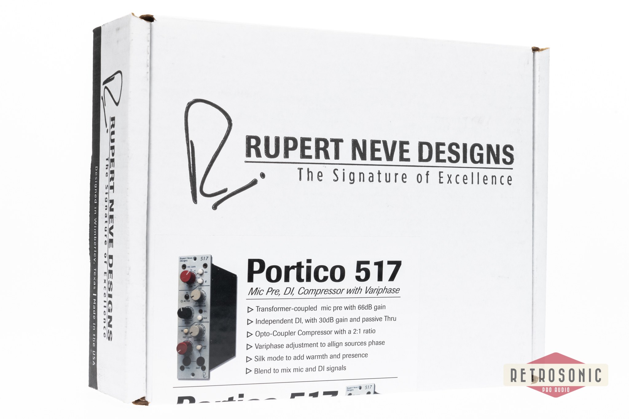 Rupert Neve Designs 517 Mic Pre / DI / Compressor