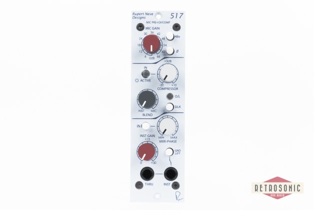 Rupert Neve Designs 517 Mic Pre / DI / Compressor