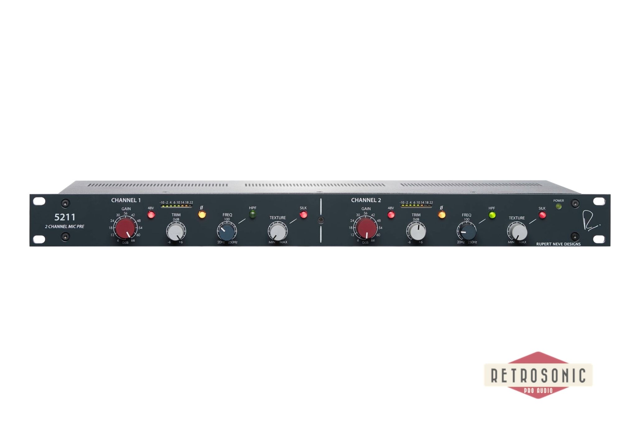 Rupert Neve Designs 5211 2-Channel Mic Pre