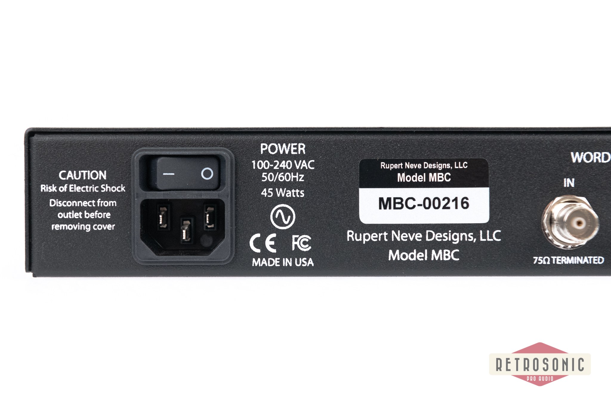 Rupert Neve Designs MBC Master Buss Converter