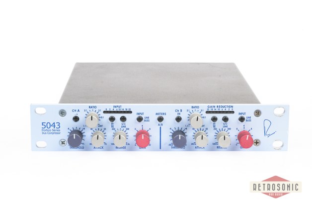Rupert Neve Designs Portico 5043 Duo Compressor White