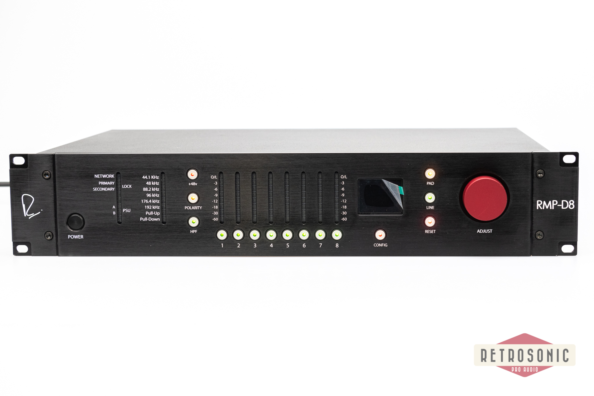 Rupert Neve RMP-D8 8 Channel Dante Remote Control Mic Pre