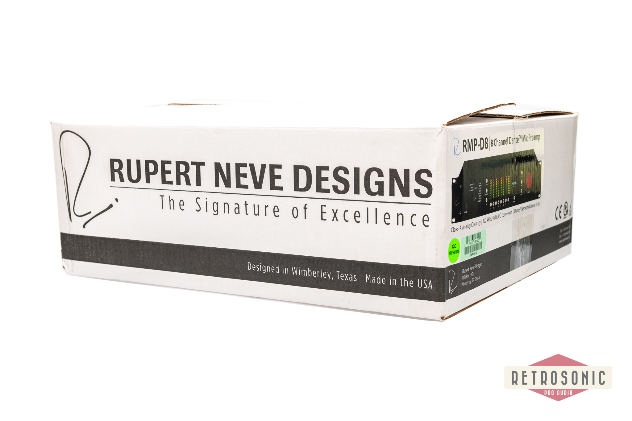 Rupert Neve RMP-D8 8 Channel Dante Remote Control Mic Pre