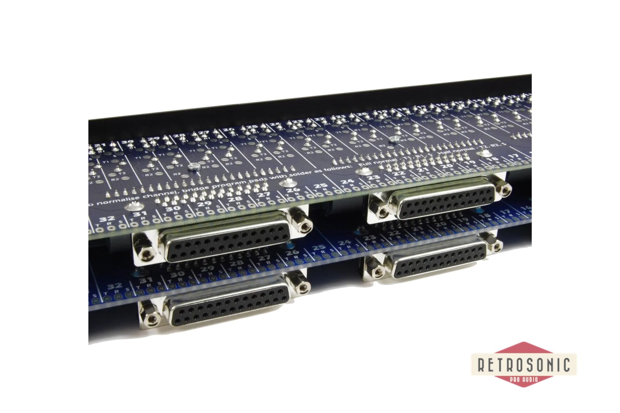 Signex Isopatch Bantam Panel, Ag, rear D-sub