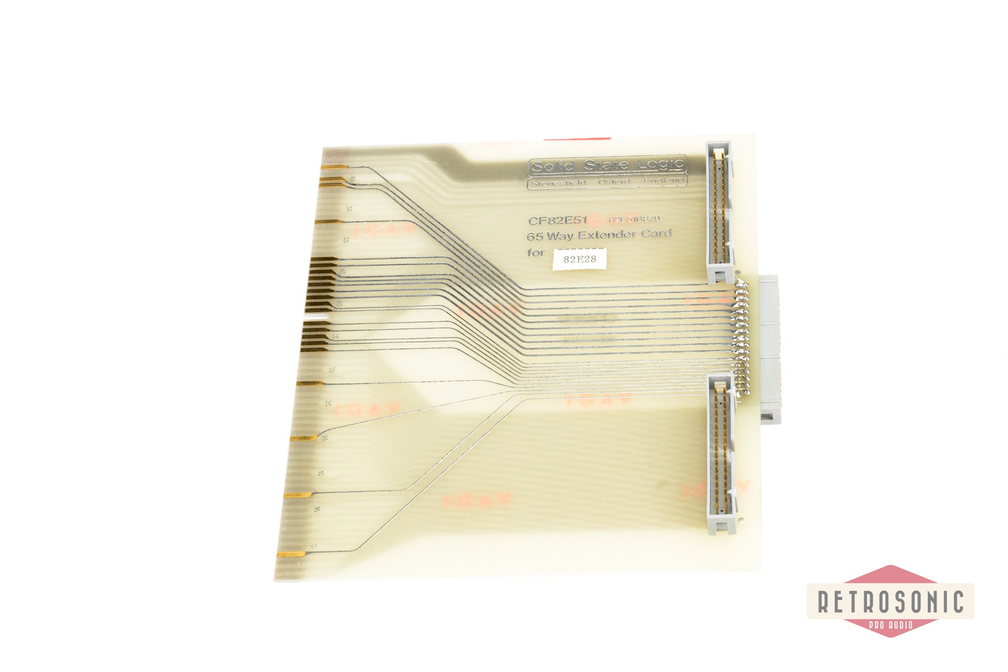 Solid State Logic 65 Way Extender Card for 82E28 CF82E51