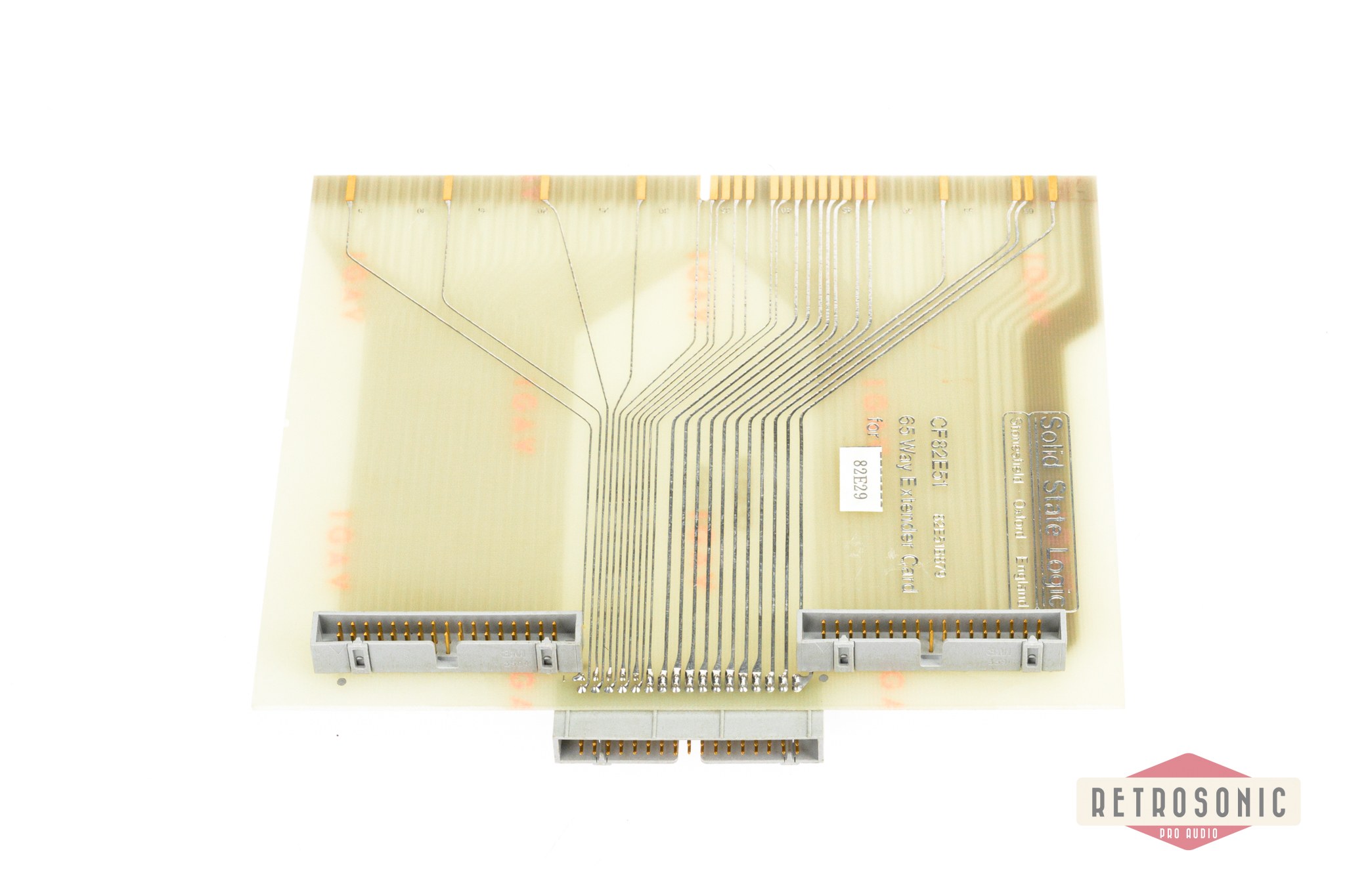 Solid State Logic 65 Way Extender Card for 82E29 CF82E51